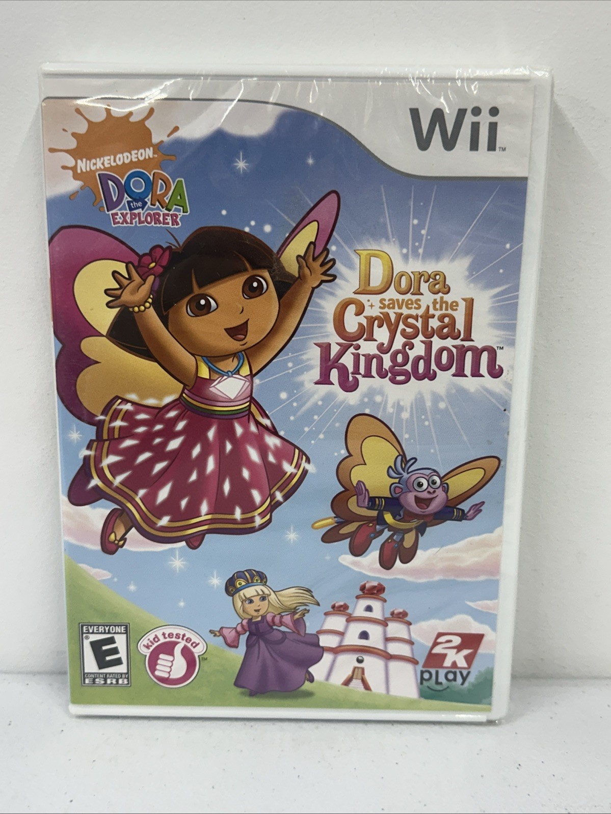 Sealed Dora the Explorer: Dora Saves the Crystal Kingdom (Wii, 2009) Loose Disc