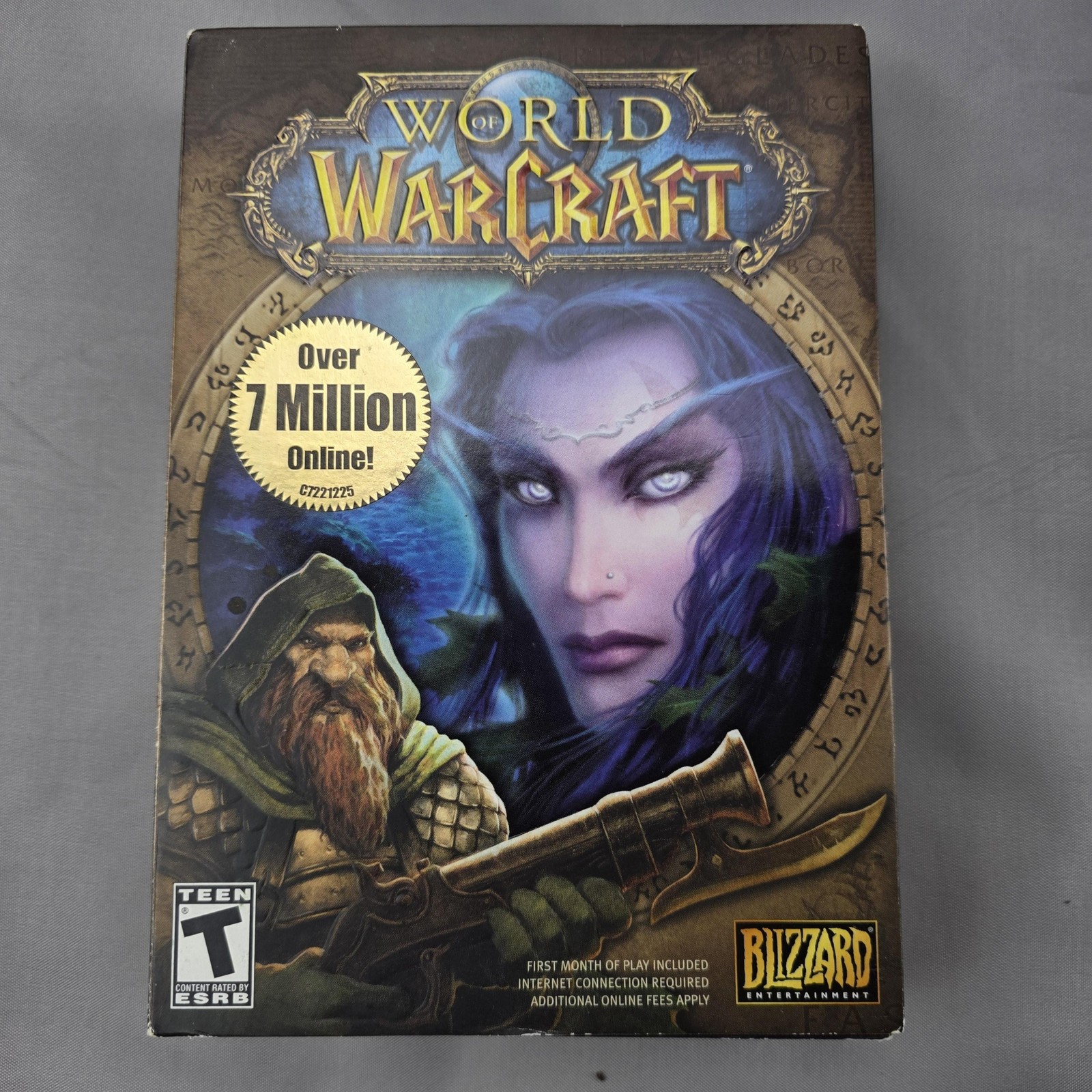 World Of Warcraft PC Mac Game Big Box Blizzard MMORPG Online Teen Fantasy RPG