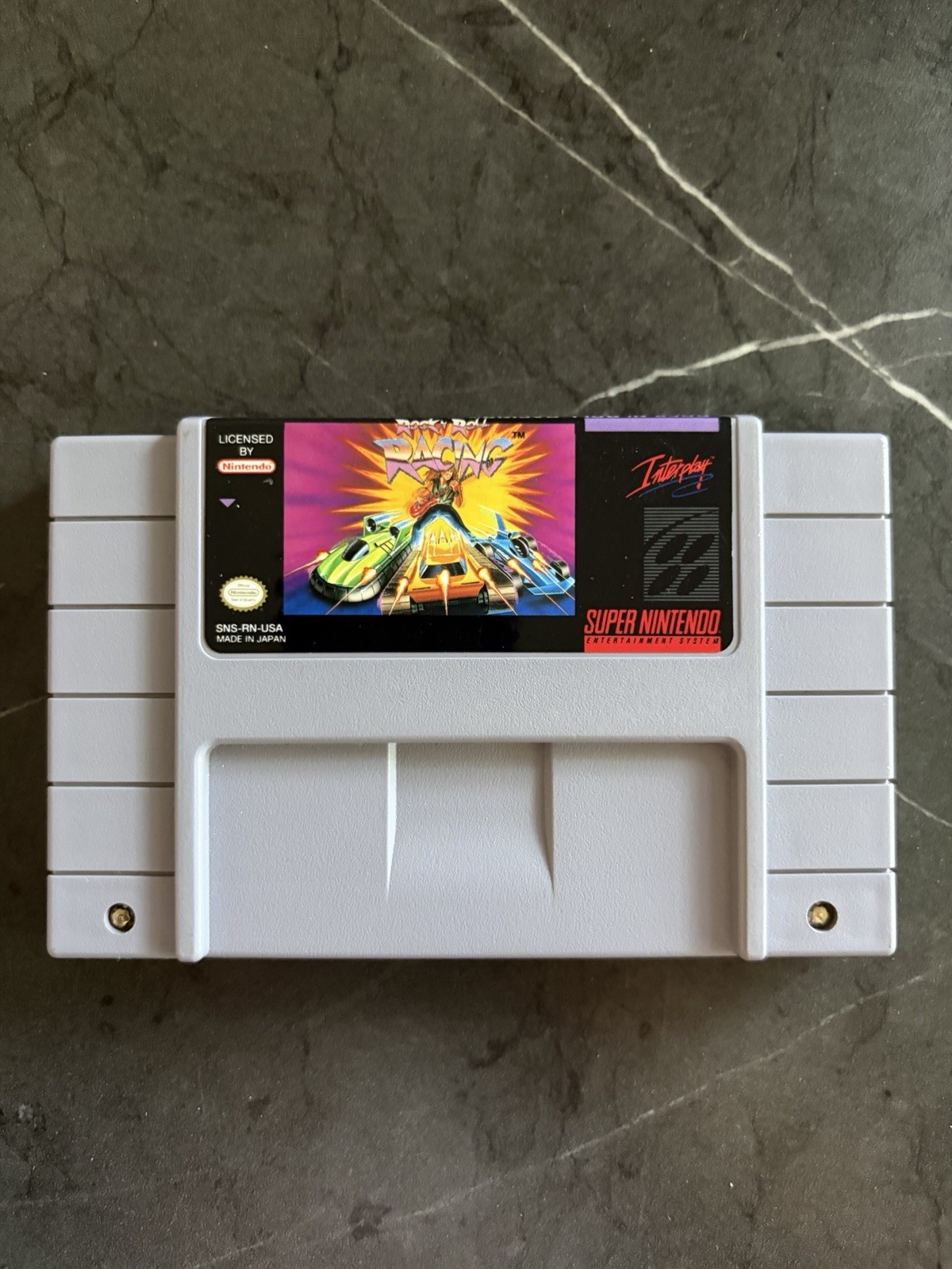Rock n‘ Roll Racing (Super Nintendo SNES) Excellent Shape & Authentic
