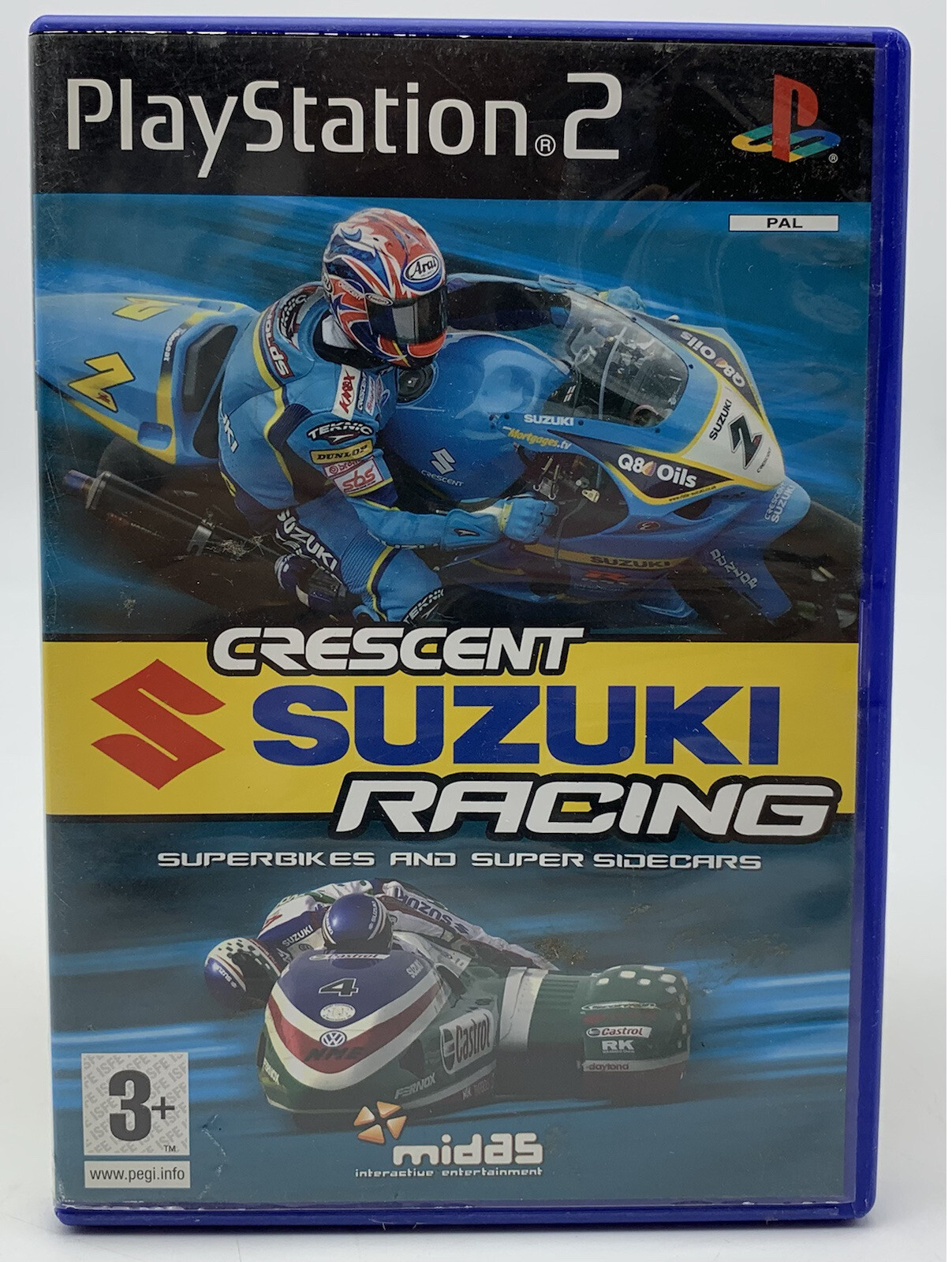 Crescent Suzuki Racing Superbikes And Super PS2 Sony Playstation 2 ITA PAL MIDAS