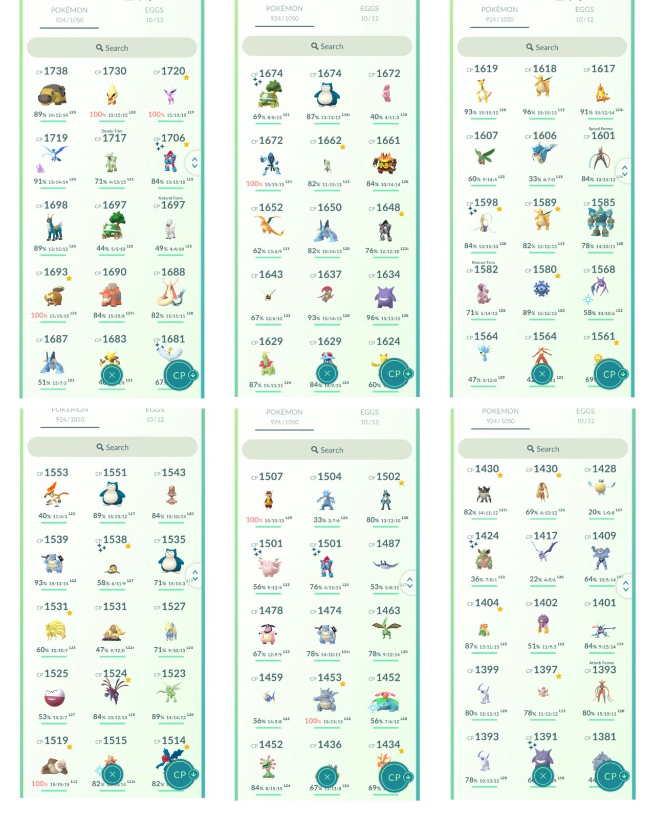 2016 Pokémon Gó Accoůnt Level 70 | 219 SHINY | 65 LEGENDARY | 10 MIL STARDUST