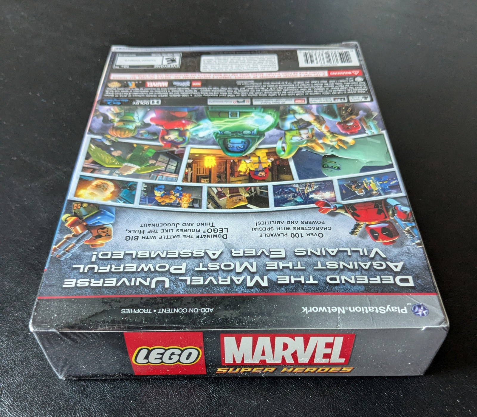 💥 LEGO Marvel Super Heroes Walmart Exclusive PS3 NEW SEALED w IRON PATRIOT 💥