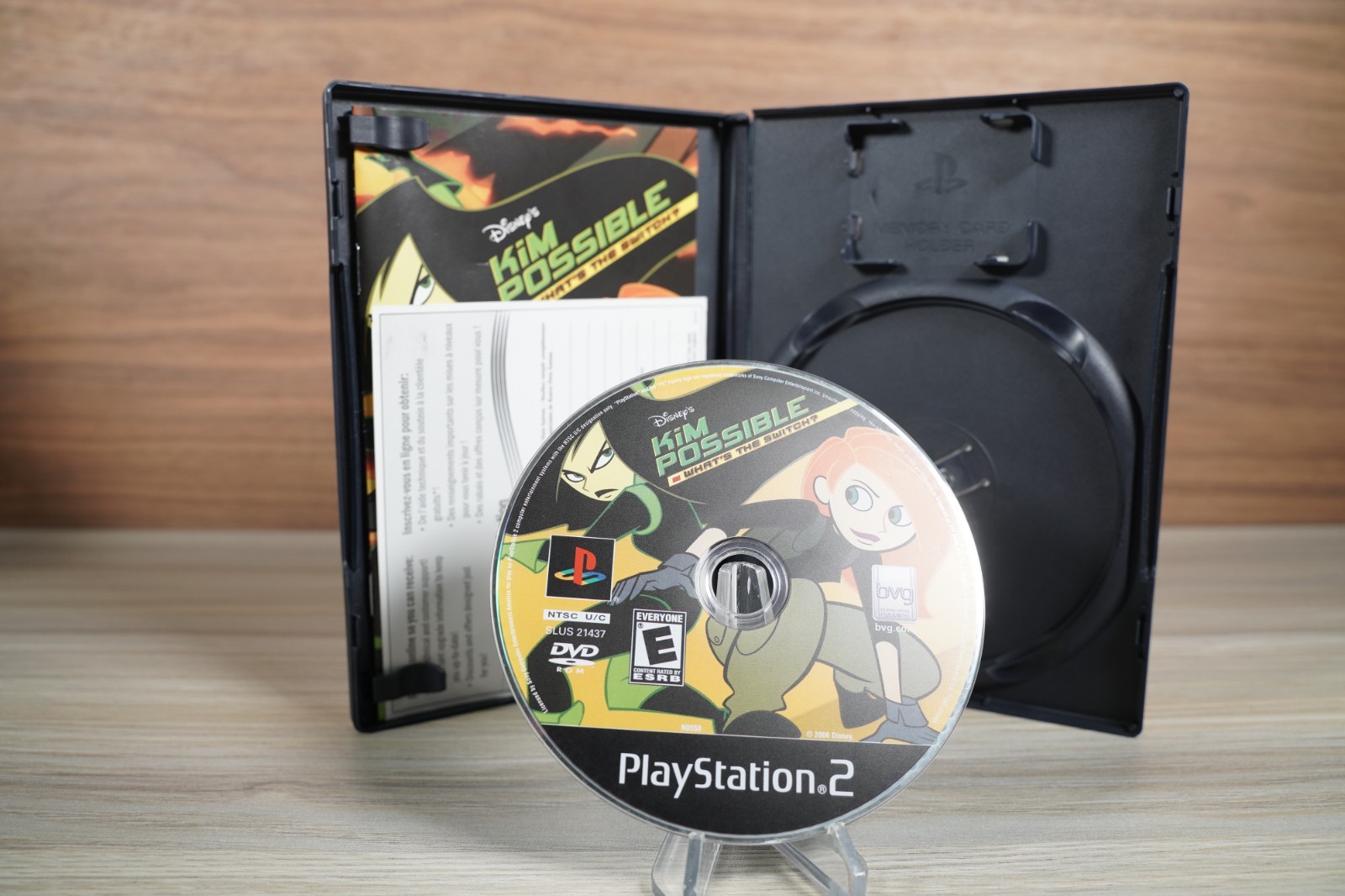 Disney’s Kim Possible: What’s the SwitchPlayStation 2 complete cib w/ reg