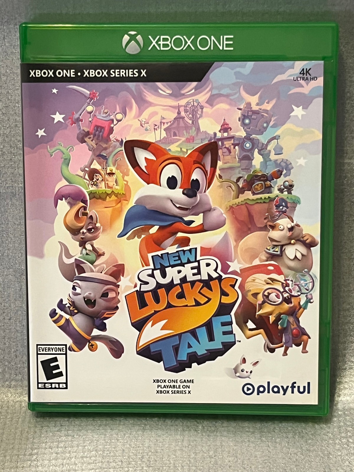New Super Lucky’s Tale Xbox Series X Xbox One w/ Case Good Shape Free Ship USA