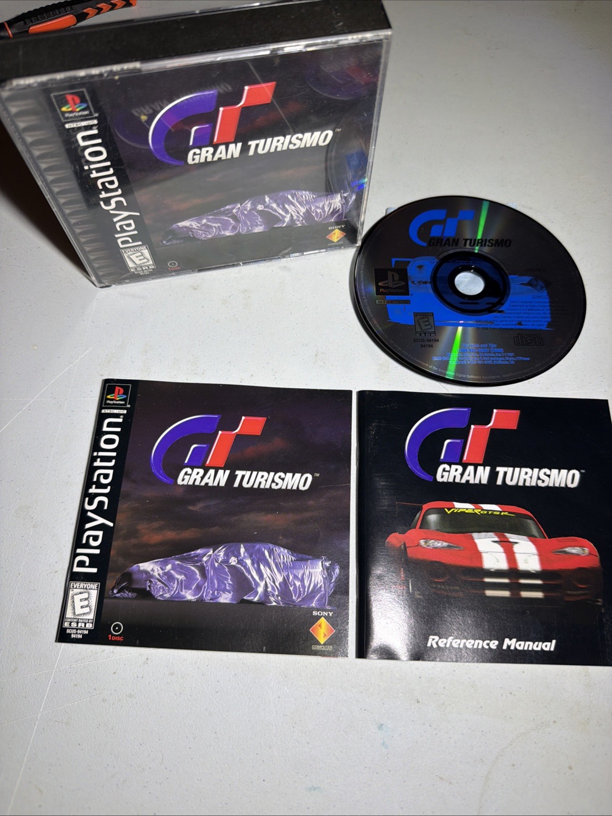 Gran Turismo (Sony PlayStation 1, 1998) PS1 Black Label Complete Tested