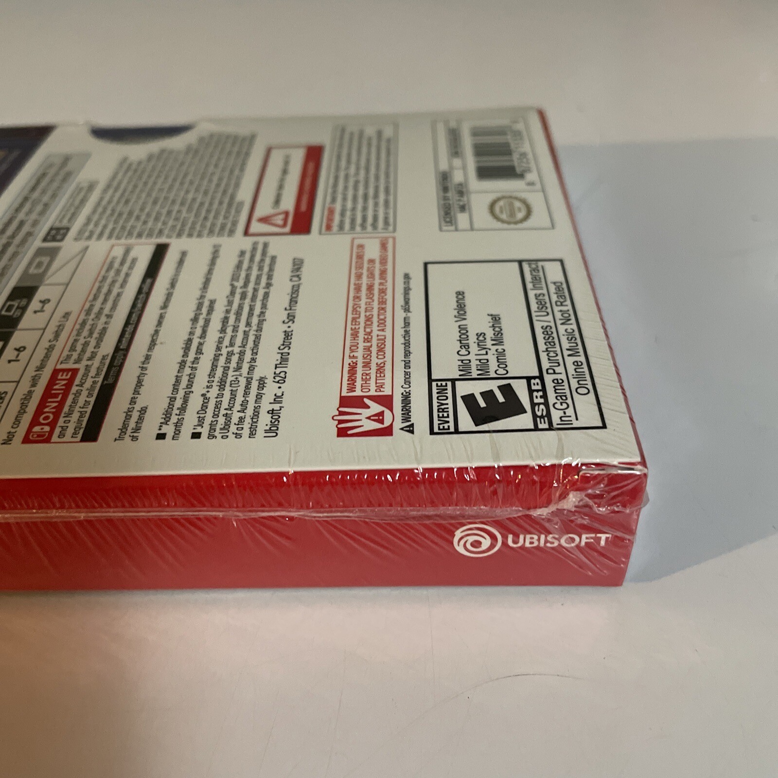 Just Dance 2023 Edition CodeInBox w Bonus Panda Phone Ring Switch Nintendo New