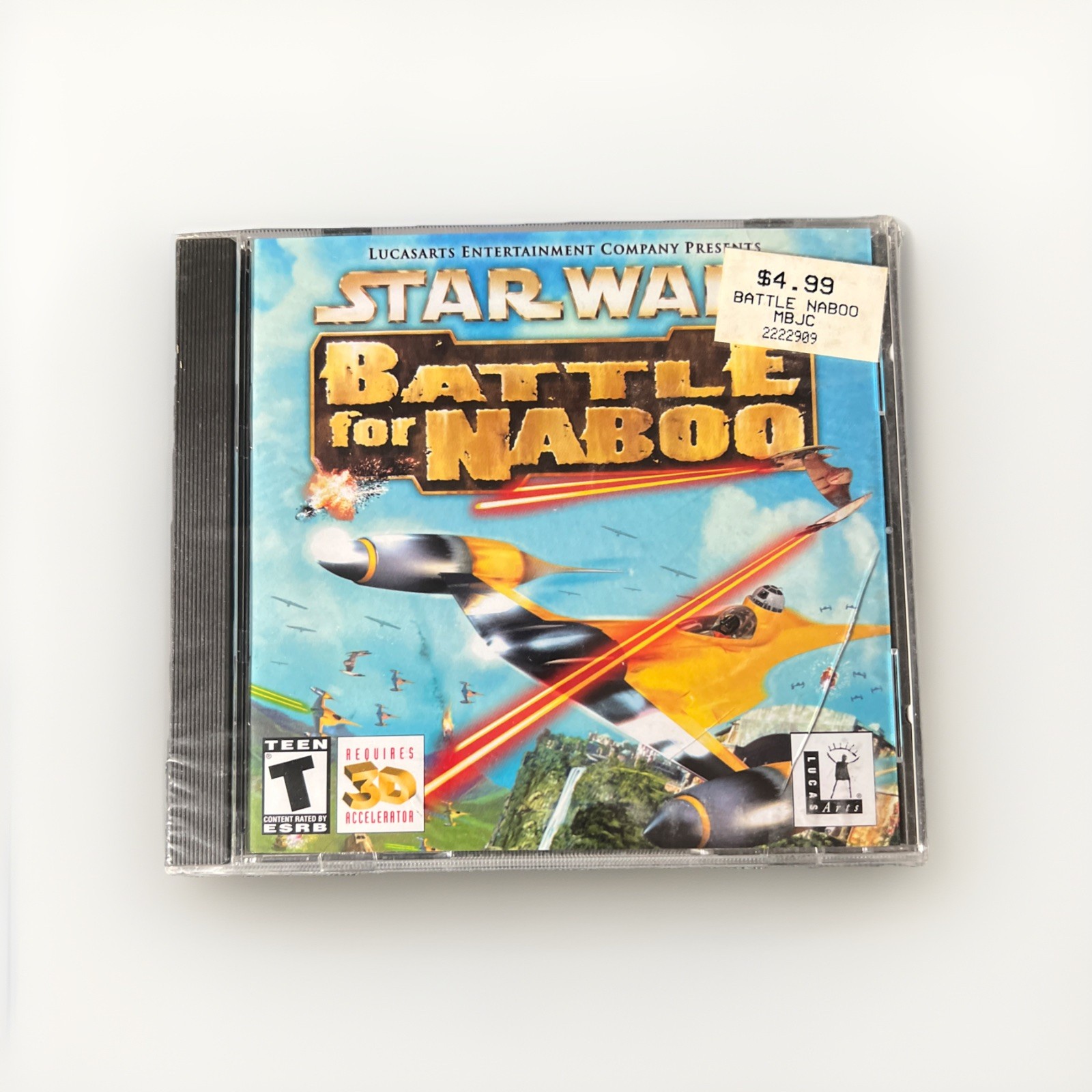 Star Wars: Battle for Naboo (PC, 2001) PC Game Video Game New Sealed