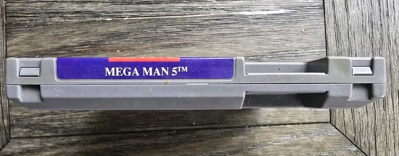 Mega Man 5 (Nintendo Entertainment System, 1992) Cleaned Tested Working