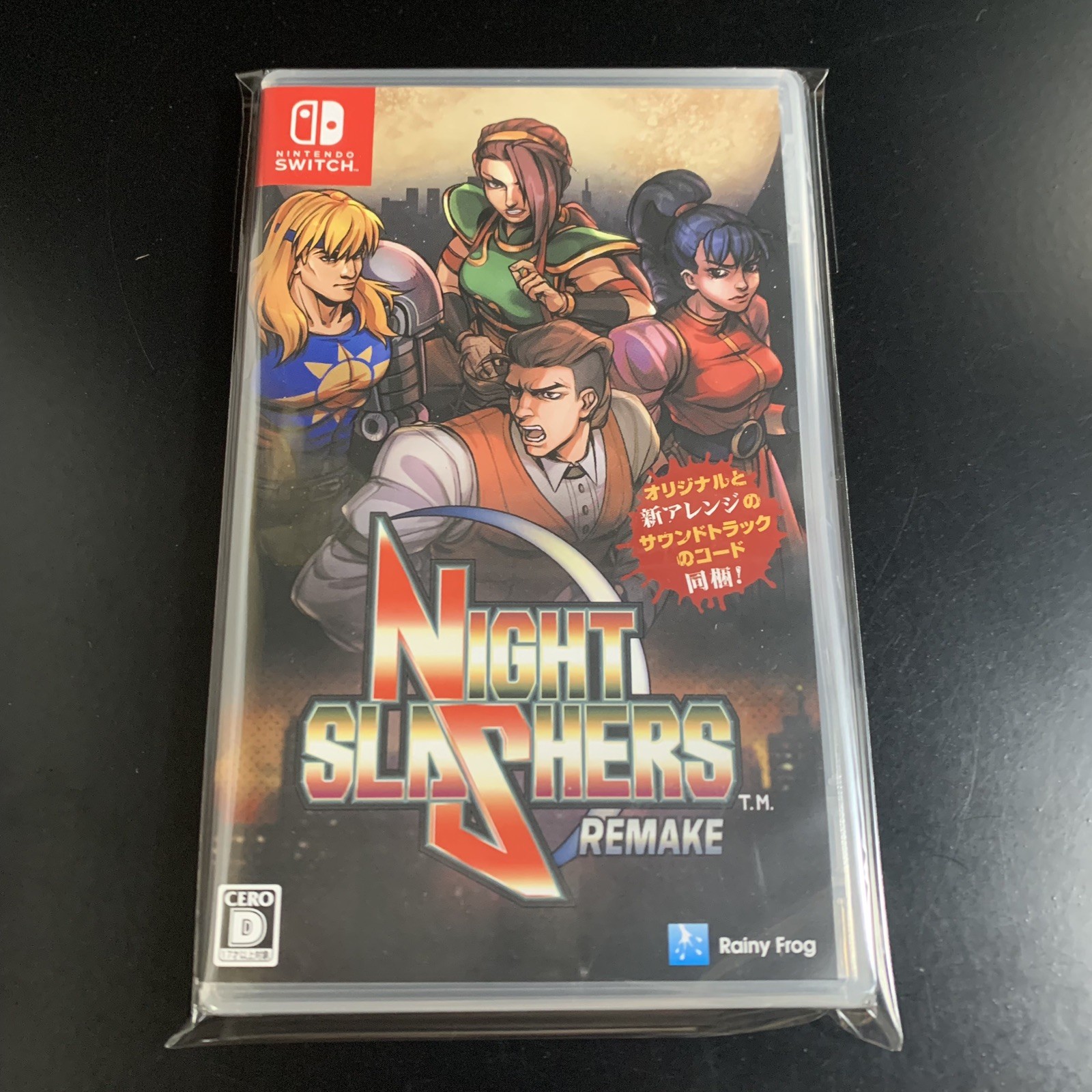 Unopened SW Night Slashers Remake Nintendo Switch Rainy Frog Sealed Beat ‚Em Up