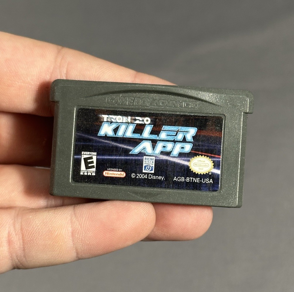 Tron 2.0 Killer App (Nintendo Game Boy Advance GBA) Authentic Tested Works