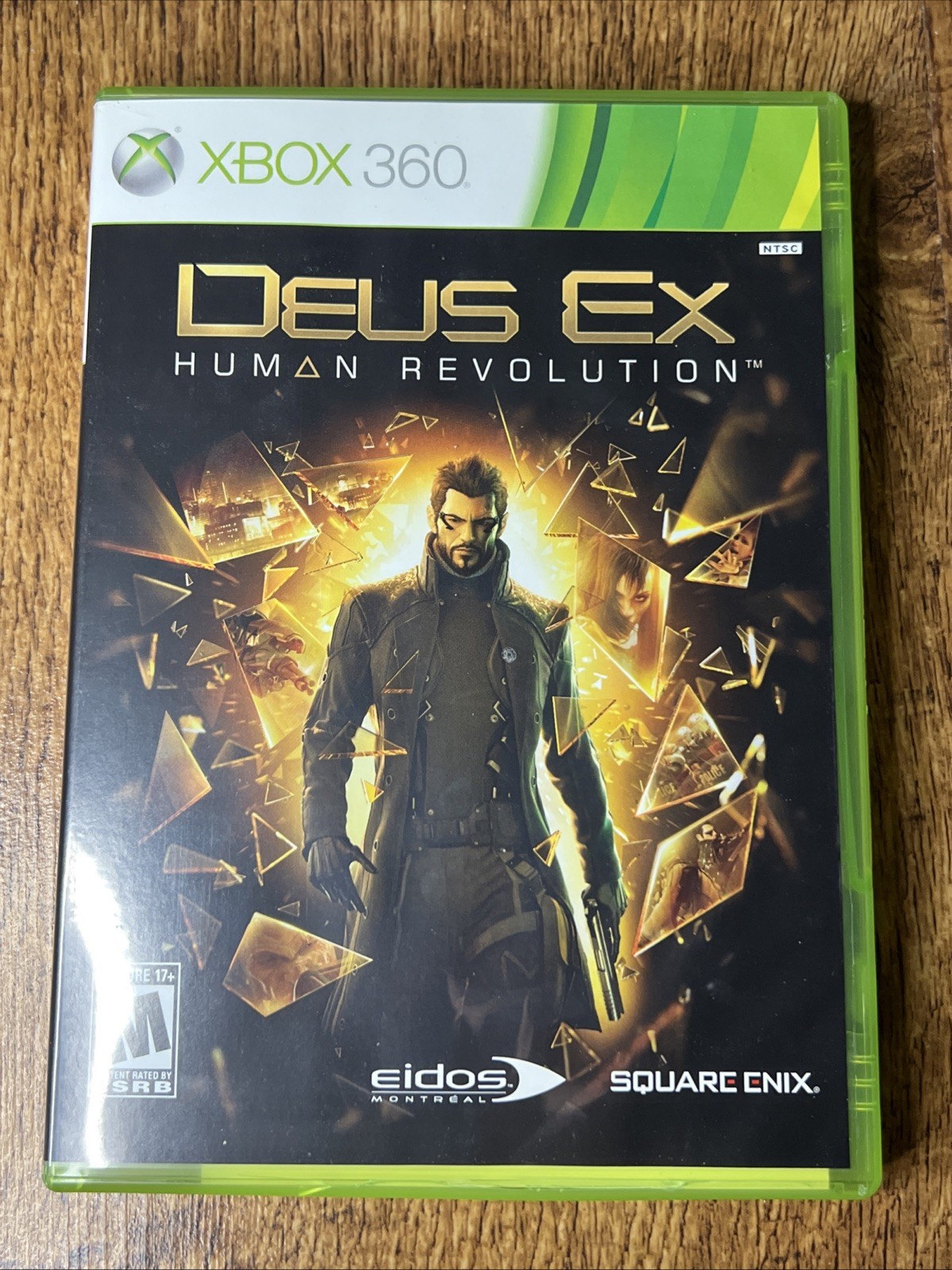 Deus Ex: Human Revolution – Xbox 360 – CIB Complete W/ Slip Cover – Tested!