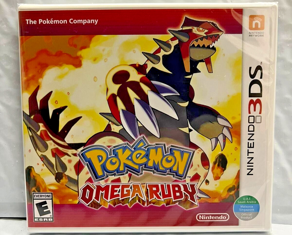 Pokemon X + Y + Alpha Sapphire + Omega Ruby 3DS Brand New 4 Game Bundle Sealed