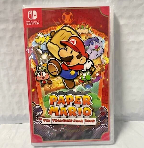 Paper Mario: The Origami King + Thousand Year Door Switch New Game Bundle