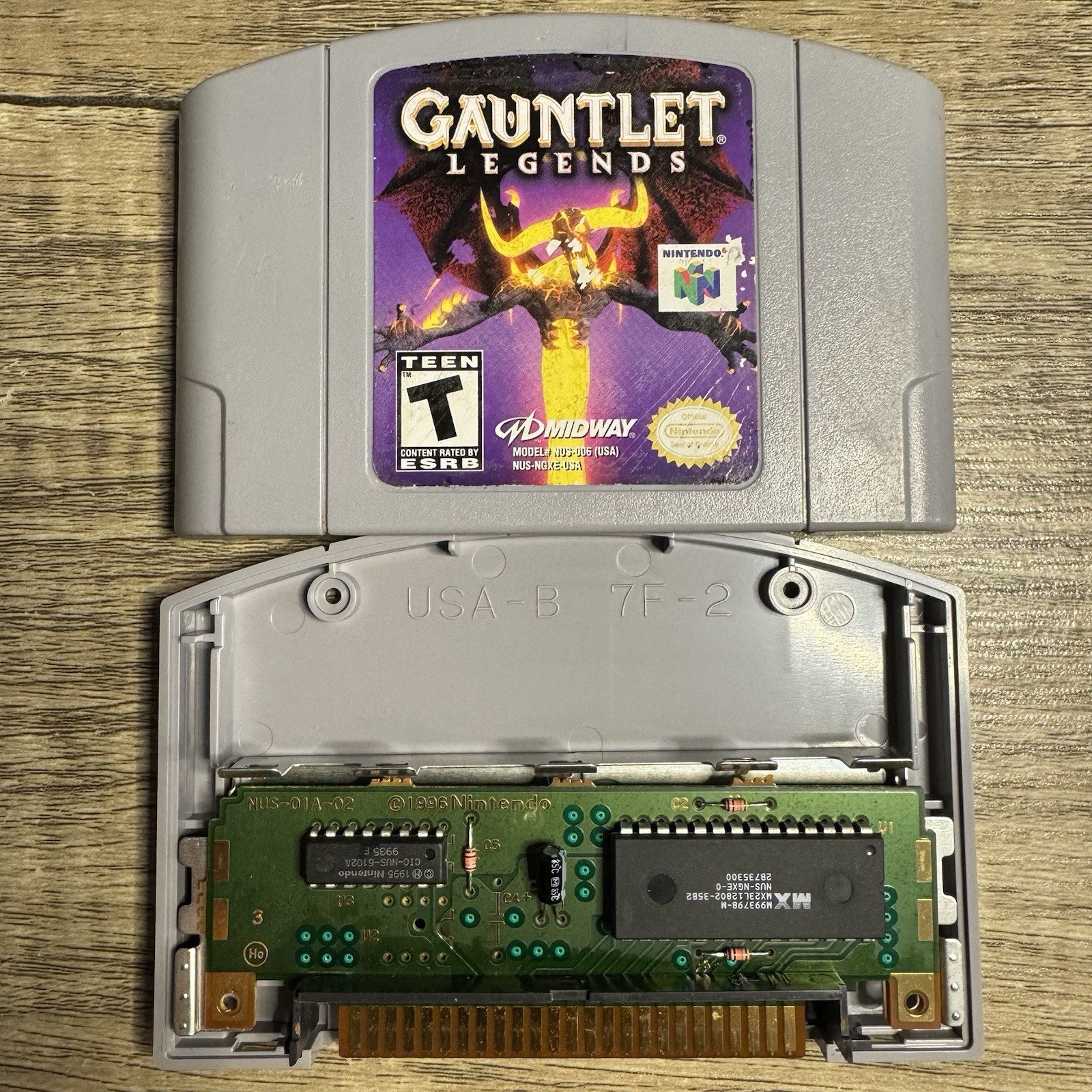 Gauntlet Legends Nintendo 64 Authentic N64 Serviced Game Cartridge Tested Works