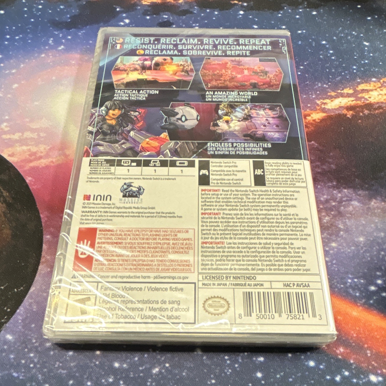 NEW SEALED Star Renegades Nintendo Switch Game inIN Publisher T-Teen Rated