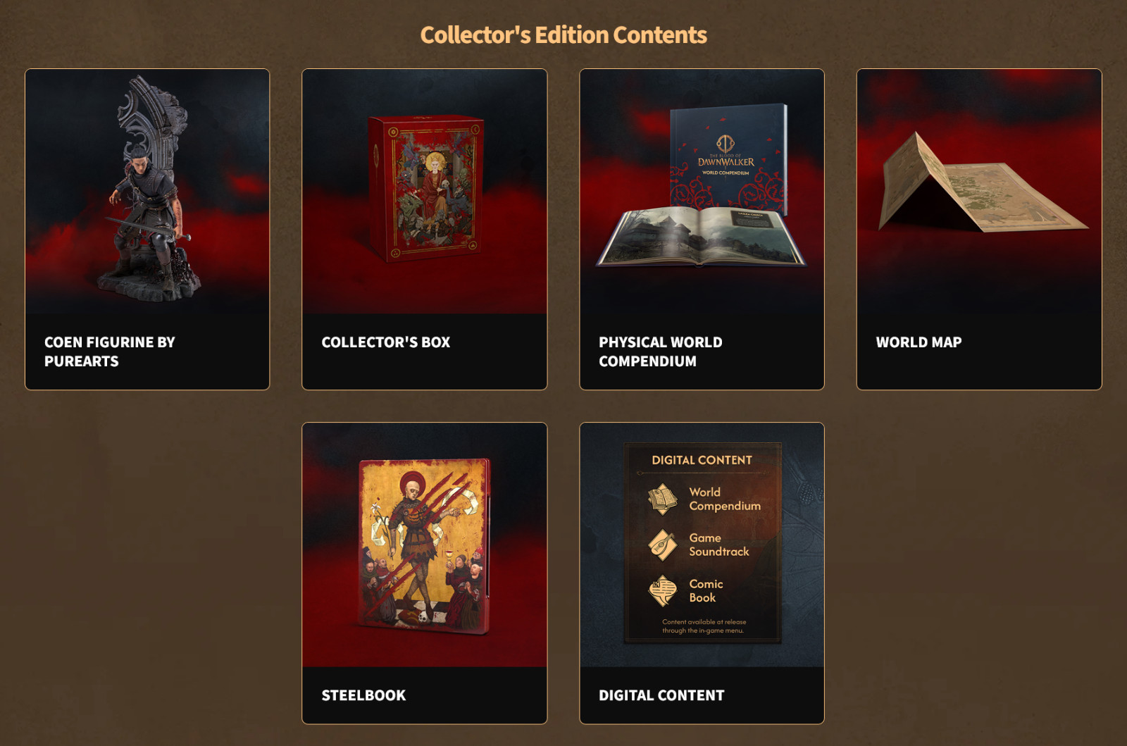 The Blood of Dawnwalker Collector’s Edition – PlayStation 5 „Presale“