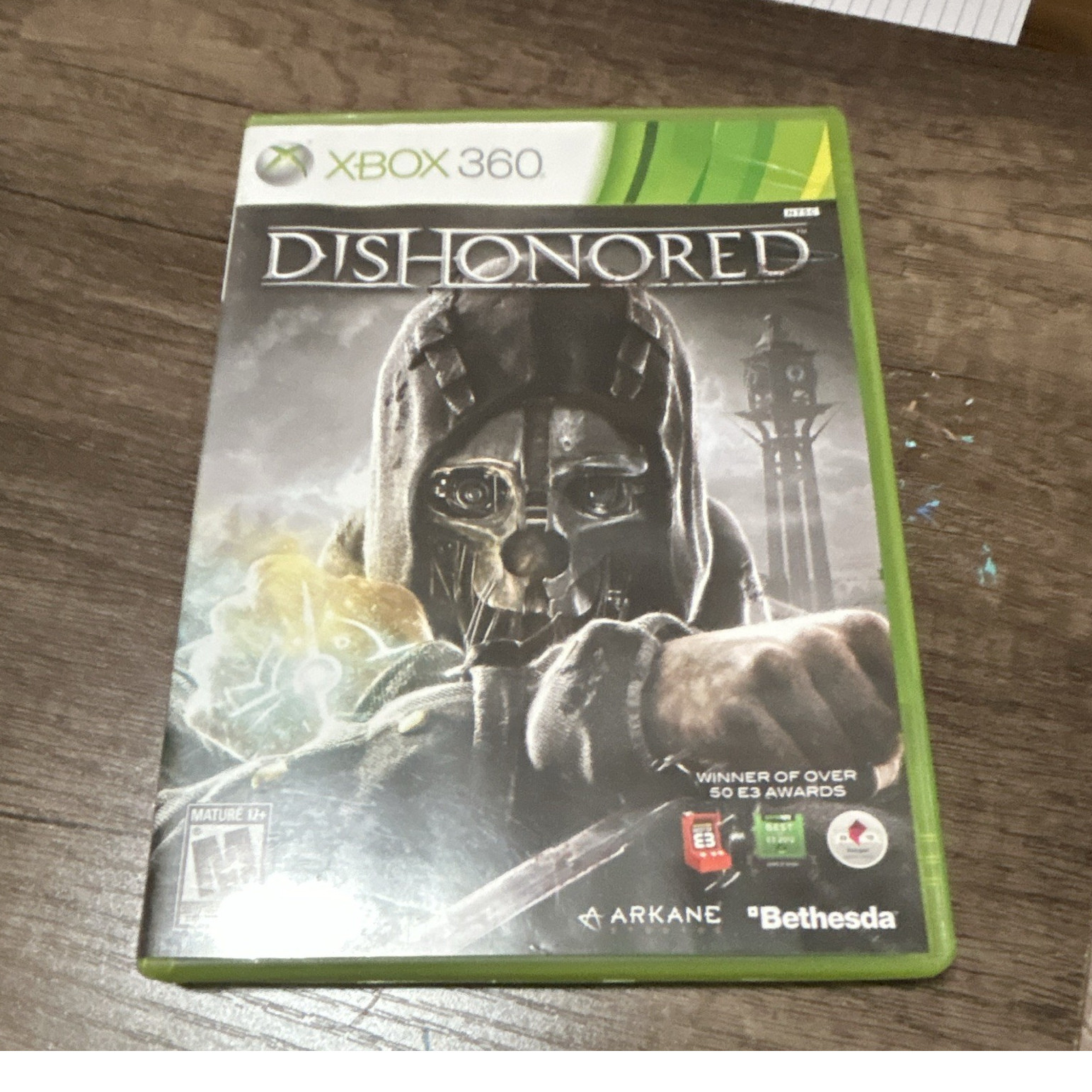 Bethesda Dishonored (M) Action & Adventure Manual NTSC-U/C Xbox 360