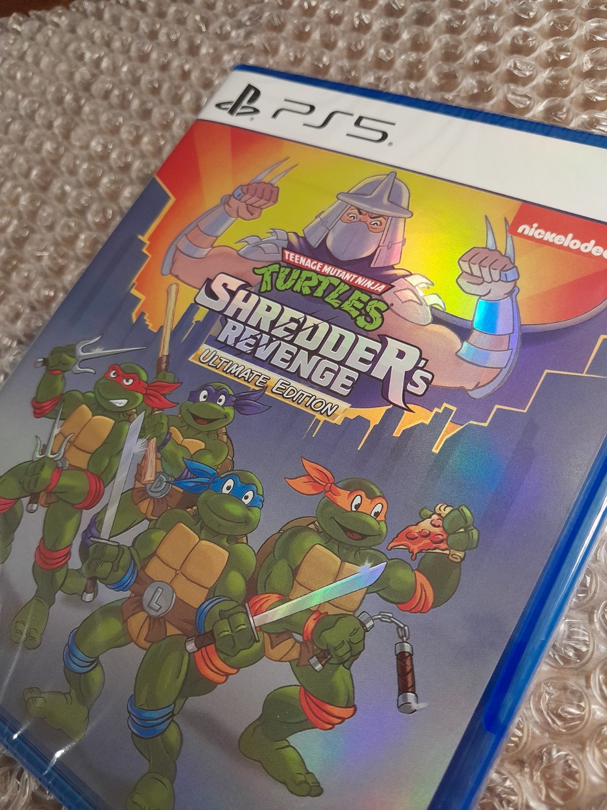 Teenage Muntant Ninja Turtle Shredder’s Revenge Ultimate Edition Foil (PS5, LRG)