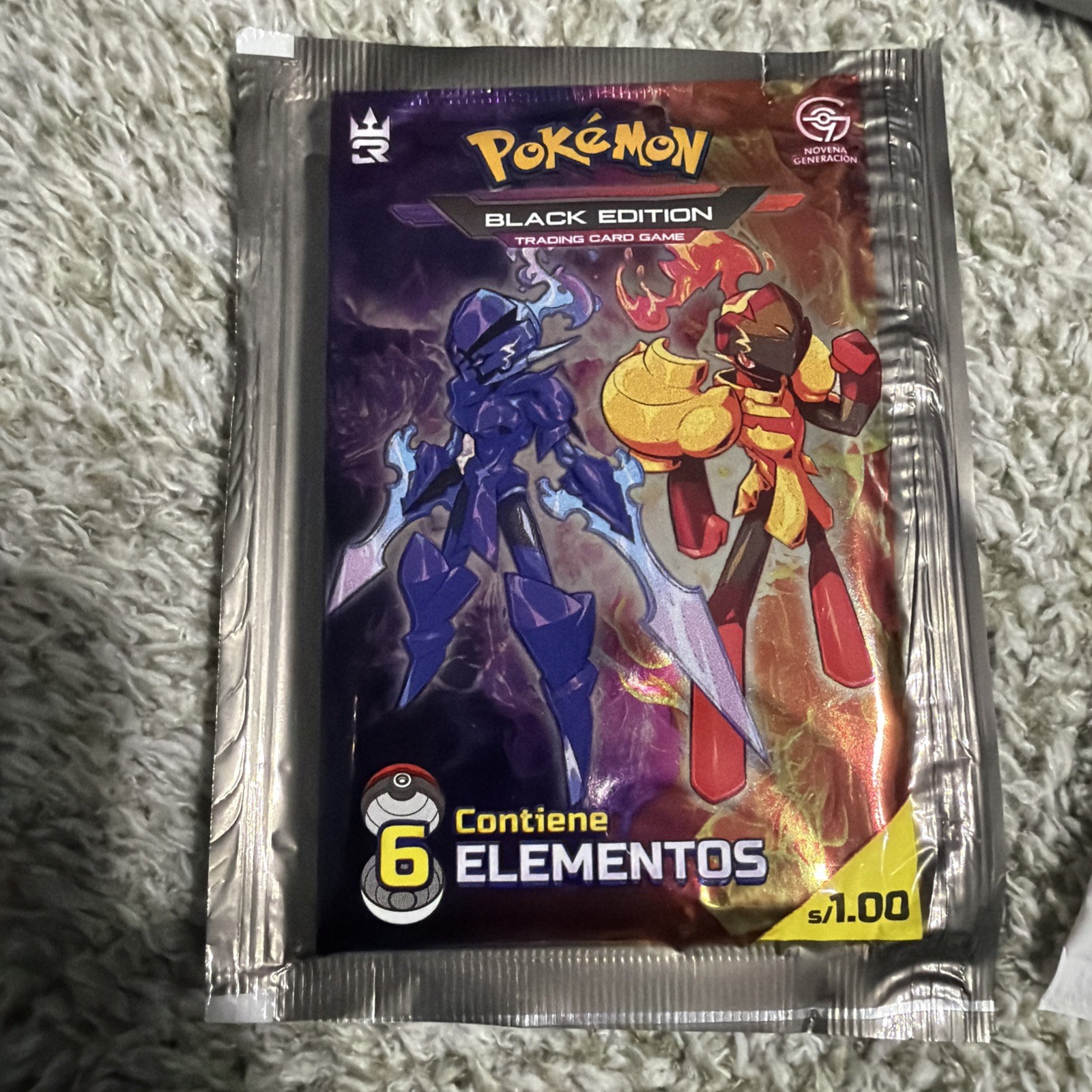 Pokémon Black Edition Peru Sealed Brand New