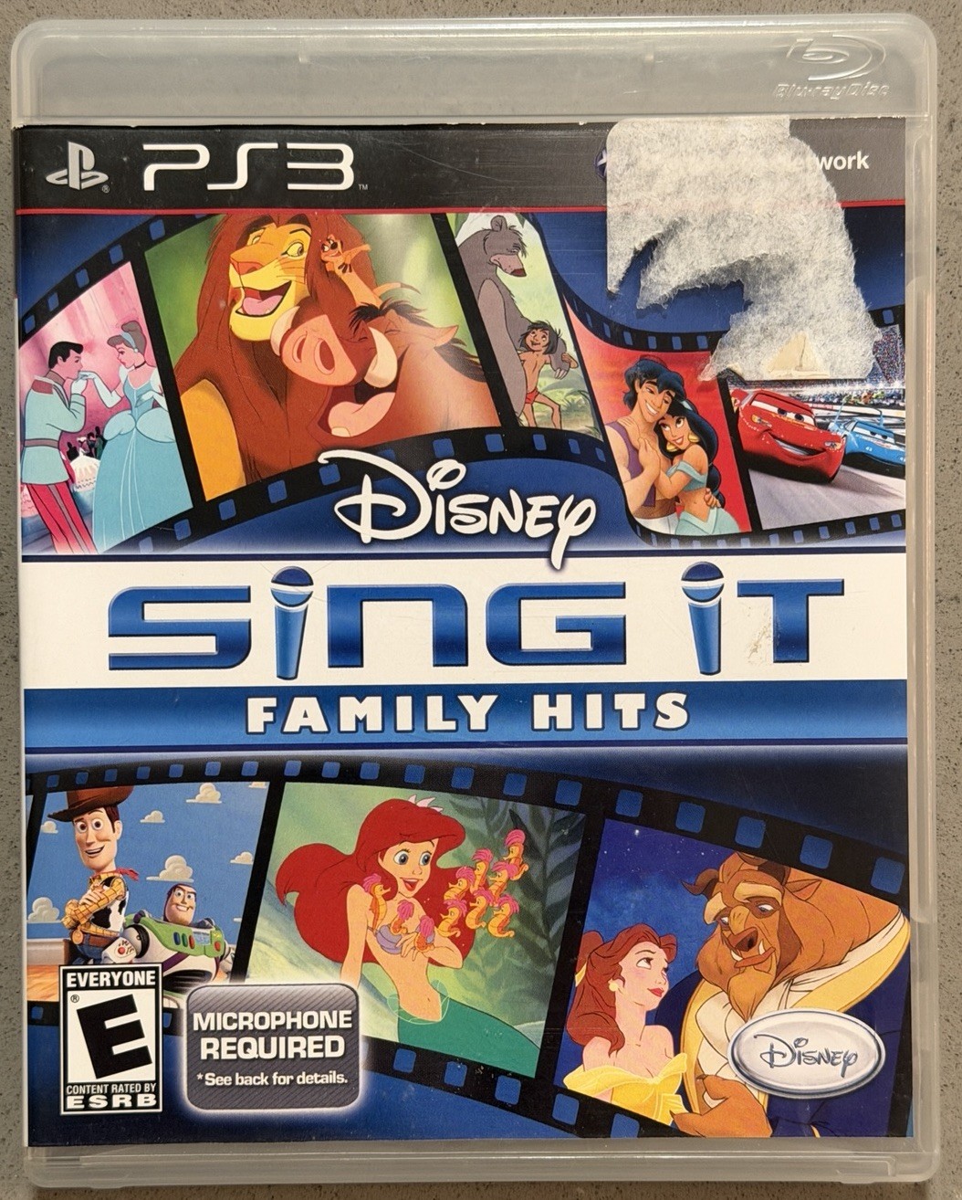 Disney Sing It: Family Hits (Sony PlayStation 3, 2010) PS3