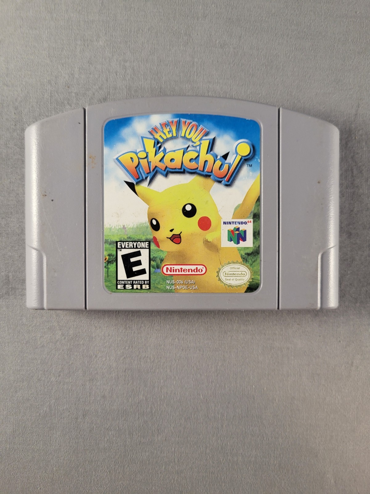 Hey You, Pikachu!, N64, Loose, Authentic!