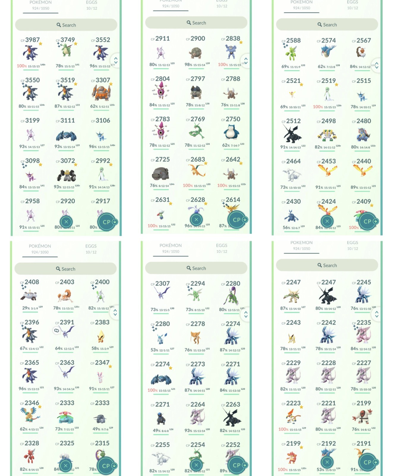 2016 Pokémon Gó Accoůnt Level 70 | 219 SHINY | 65 LEGENDARY | 10 MIL STARDUST
