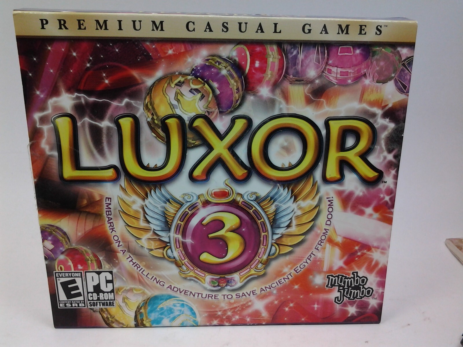 Mumbo Jumbo Luxor 3 CD-Rom Casual Game