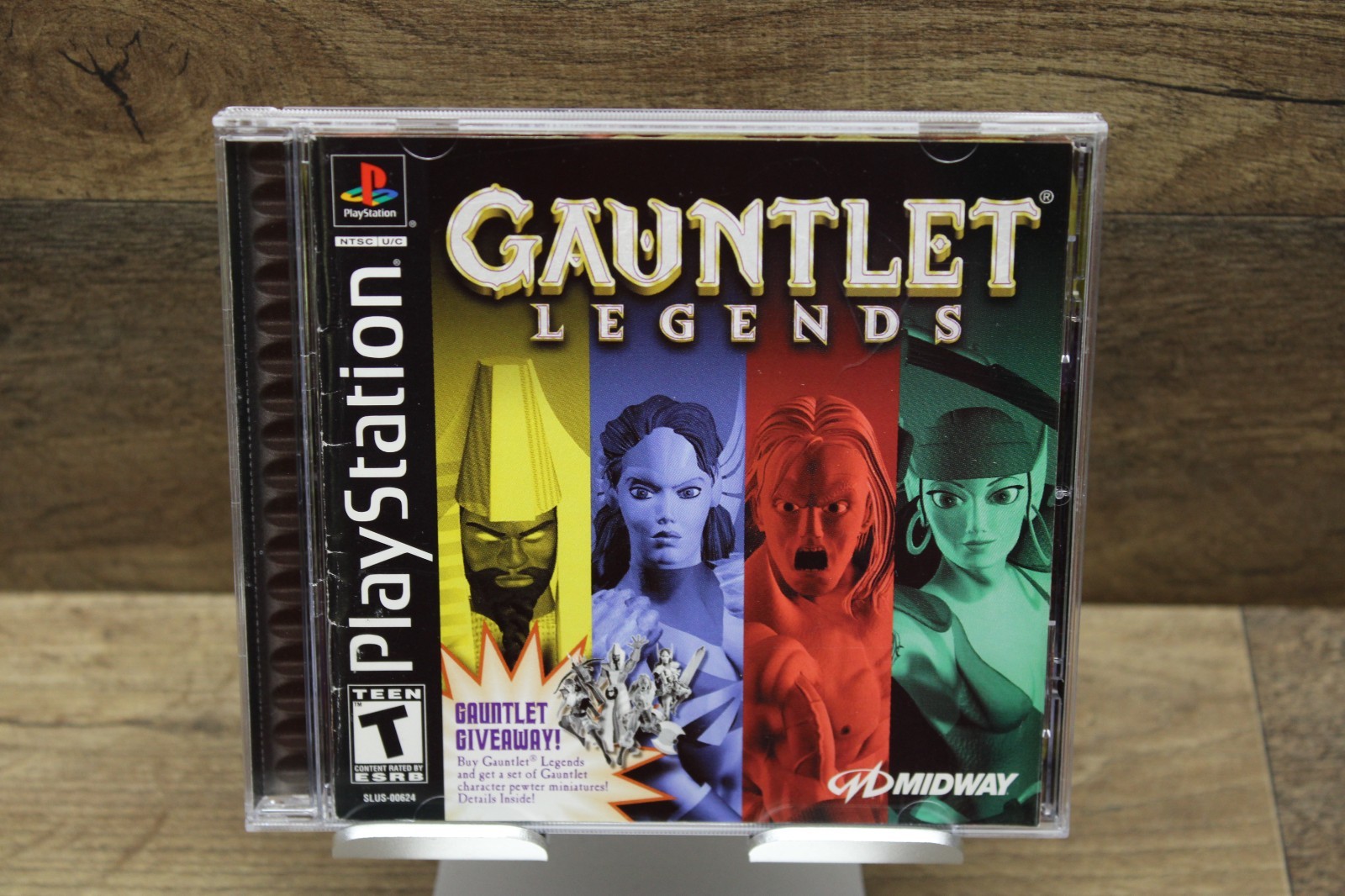 Gauntlet Legends (Playstation PS1 Black Label) Complete Very Good