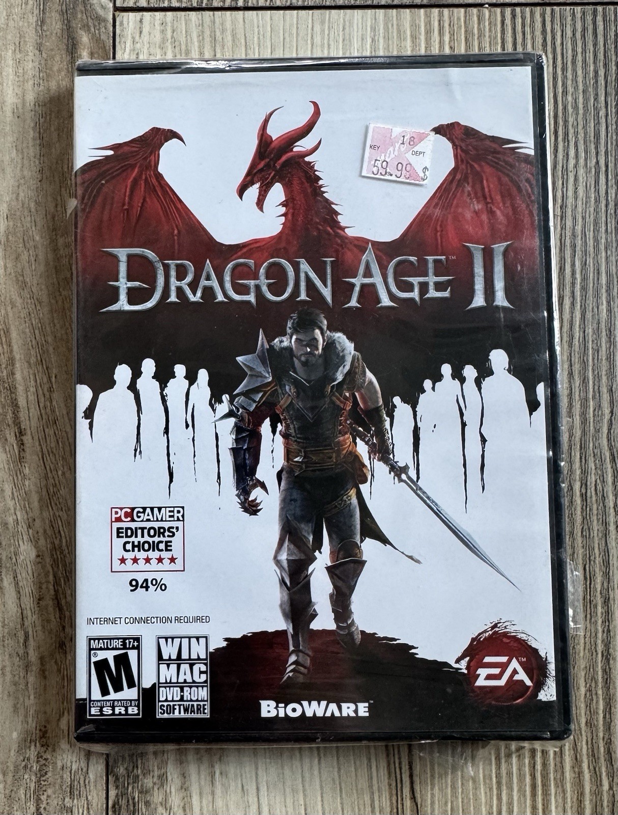 Dragon Age II PC DVD-ROM (Windows/Mac) Bioware EA 🌟 BRAND NEW & FACTORY SEALED!