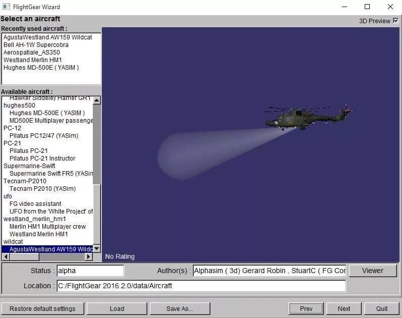 FlightGear 2023 -Professional Flight Simulator Plane Video Game-Windows/MAC-DVD