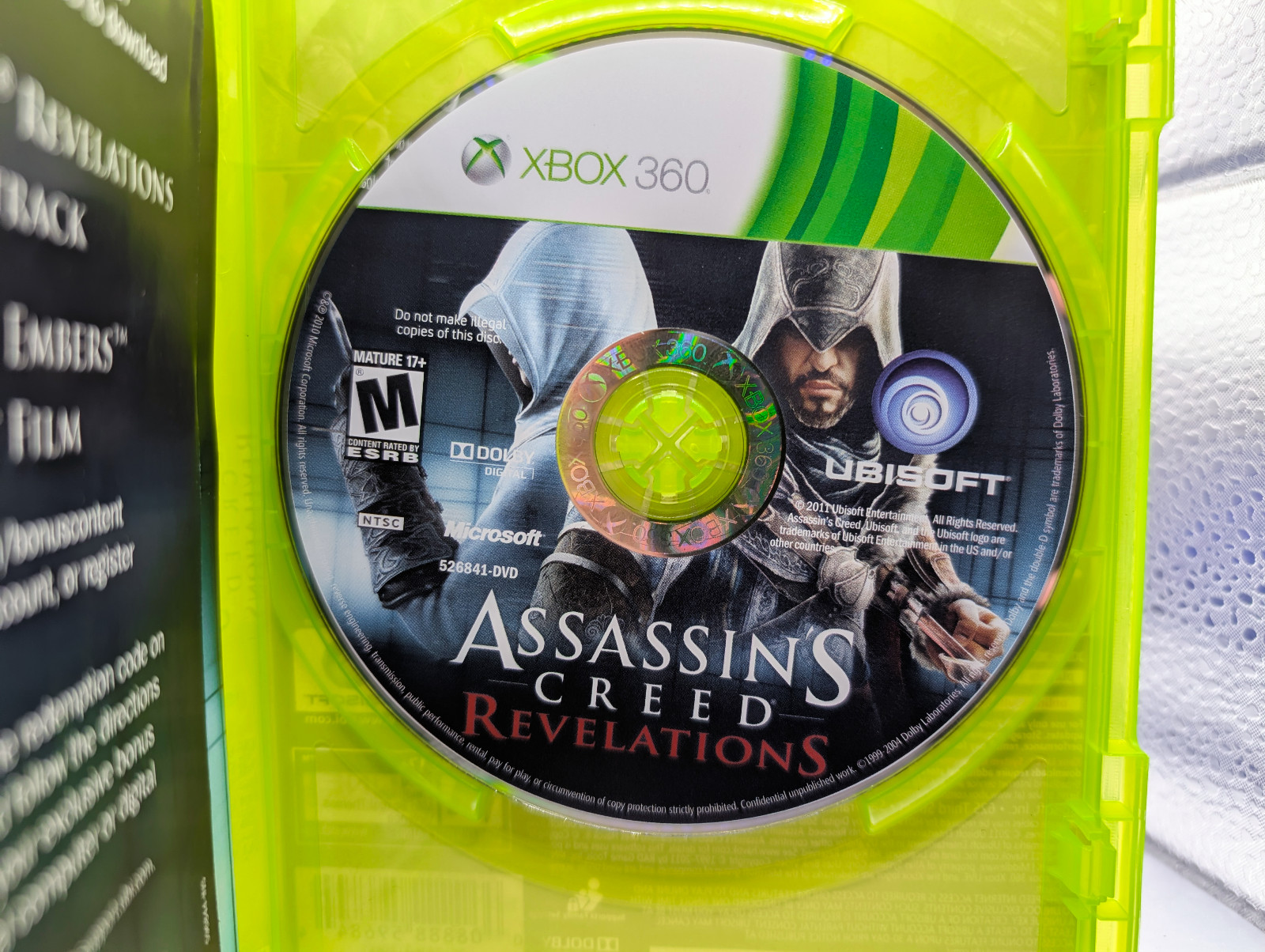 Assassin’s Creed Revelations Signature Edition Sign Xbox 360 Disc with Case