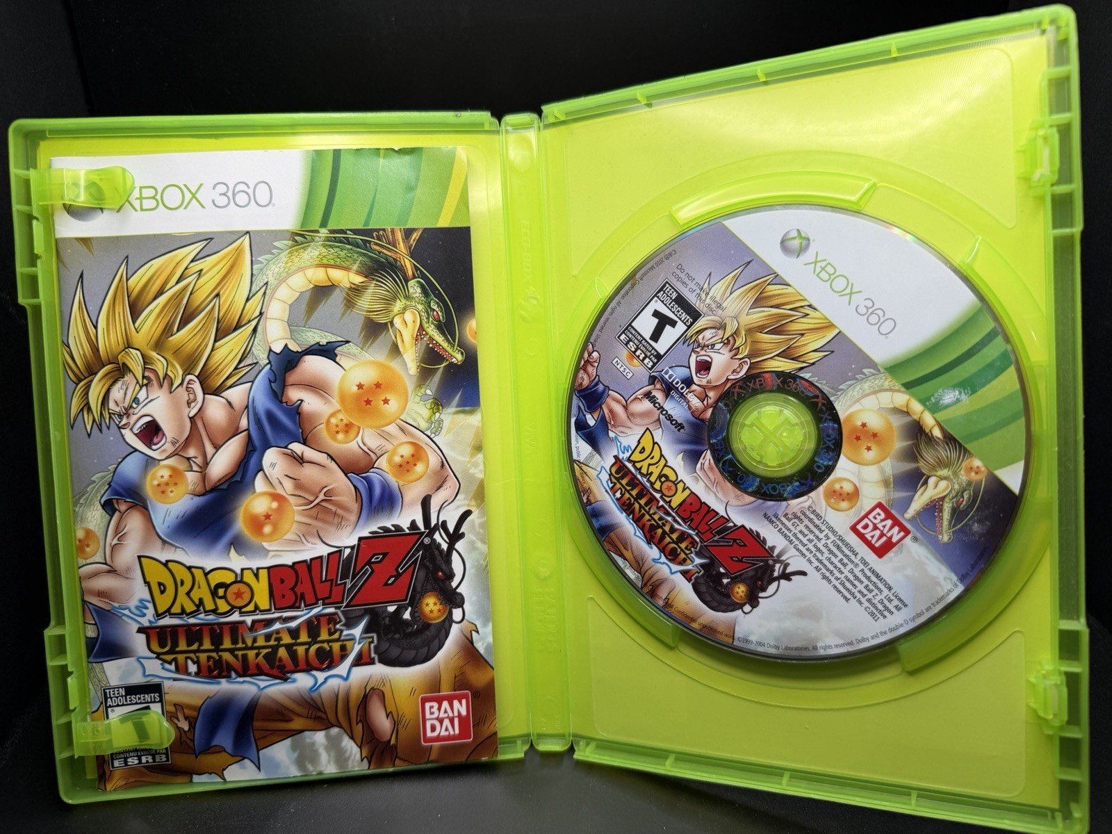 Dragon Ball Z: Ultimate Tenkaichi (Microsoft Xbox 360, 2011) – CIB – Tested