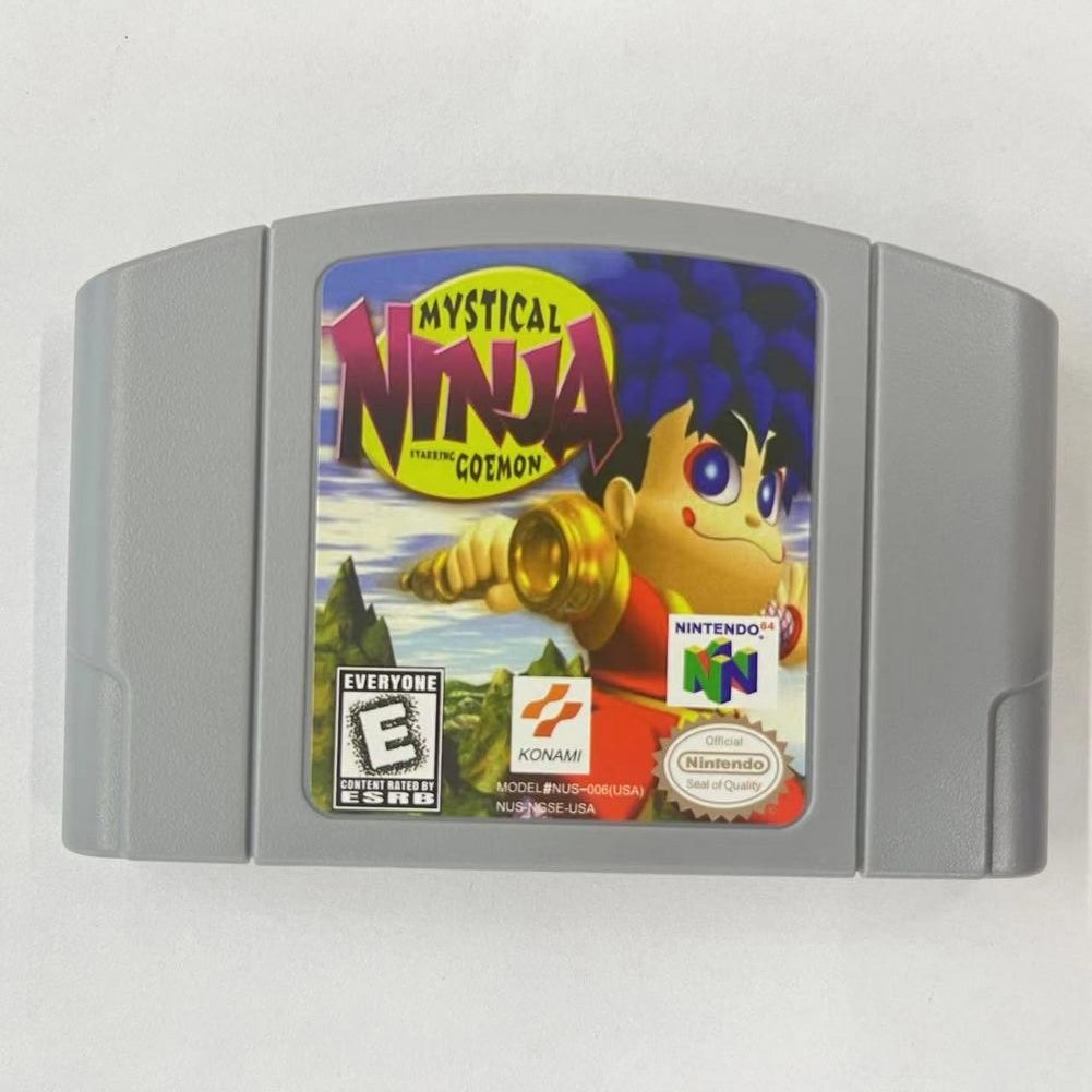 Mystical Ninja Starring Goemon – Nintendo 64 (N64) Near mint Hard to find