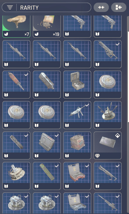 Arc Raiders blueprints Aphelion bp and others