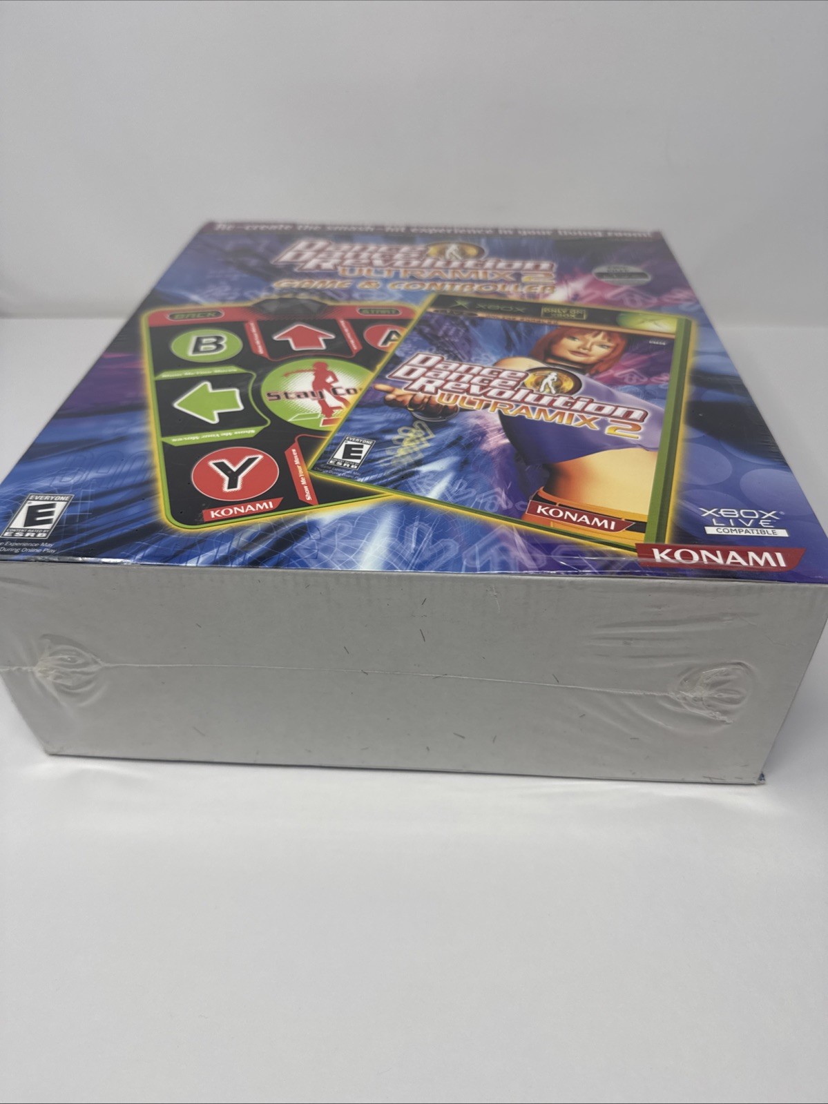 Dance Dance Revolution Ultramix 2 Bundle Dancepad (Microsoft Xbox, 2004) NEW