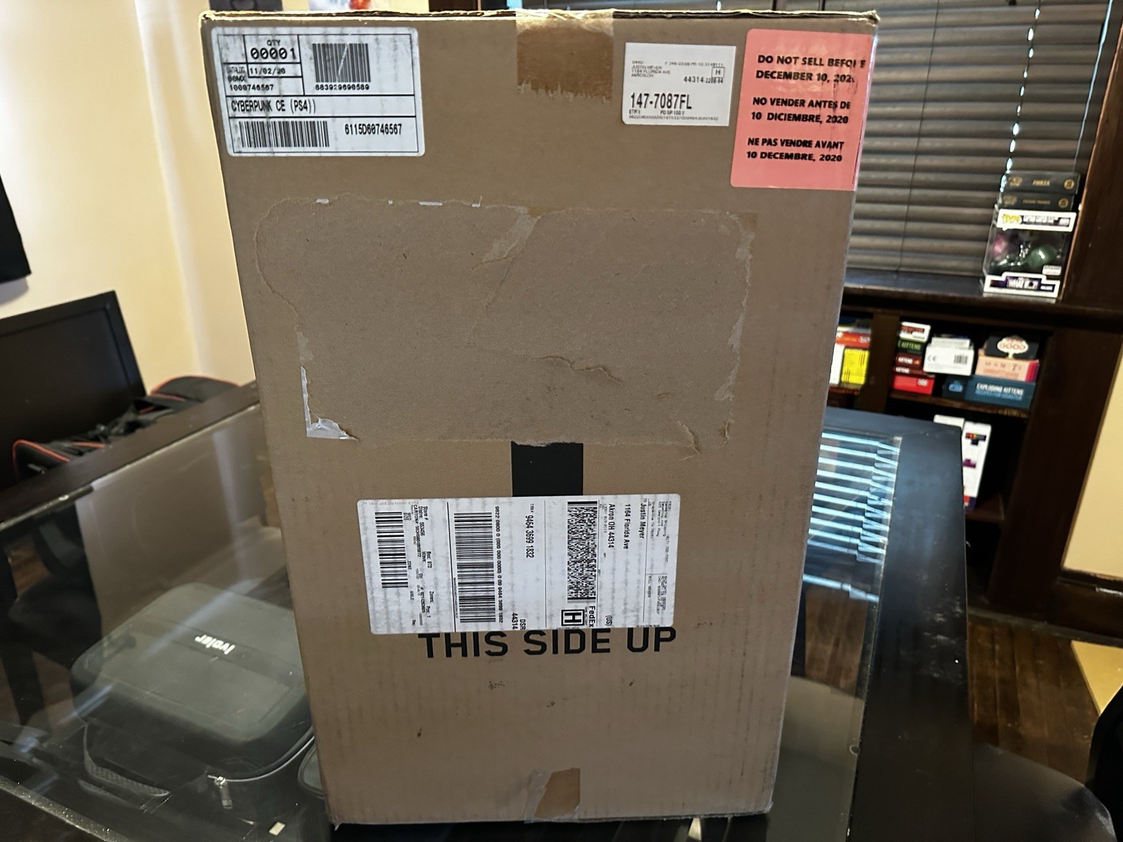 Cyberpunk 2077 Collector’s Edition PS4 Edition New In Distribution Box