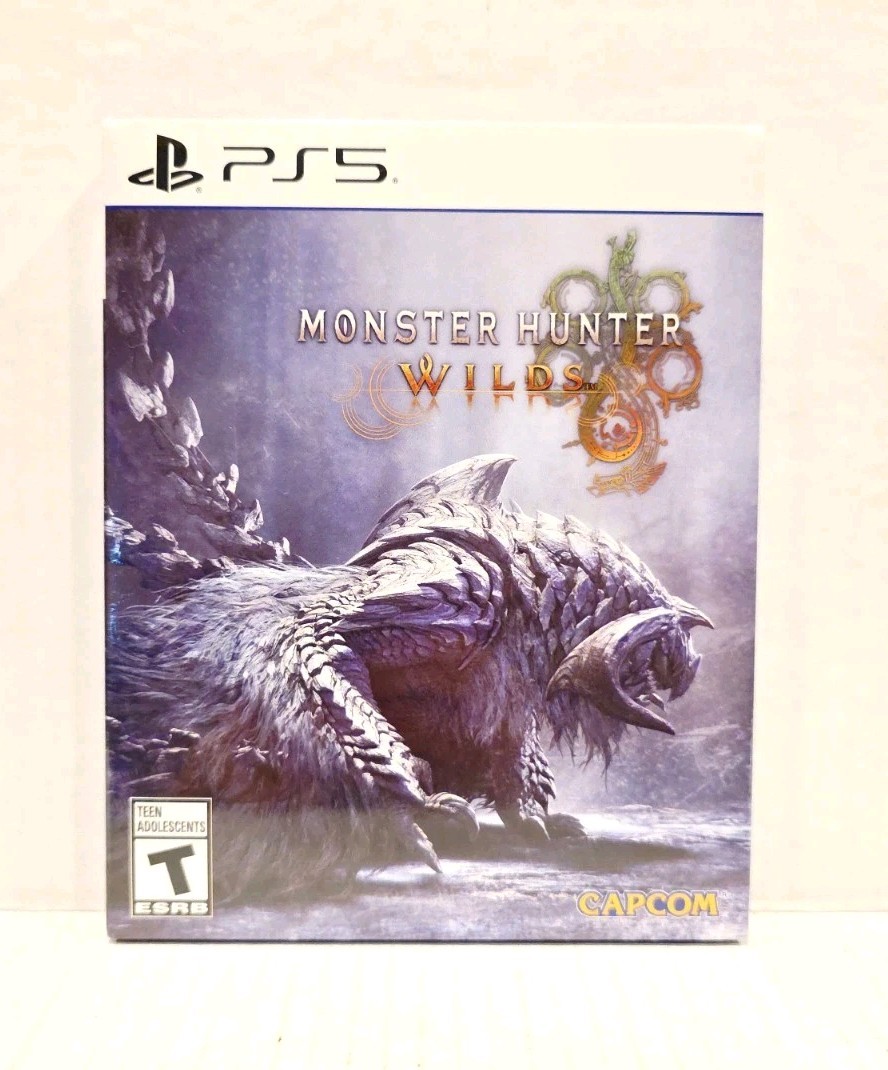 🔥Monster Hunter Wilds SteelBook Edition – Sony PlayStation 5 PS5 New/Sealed🔥