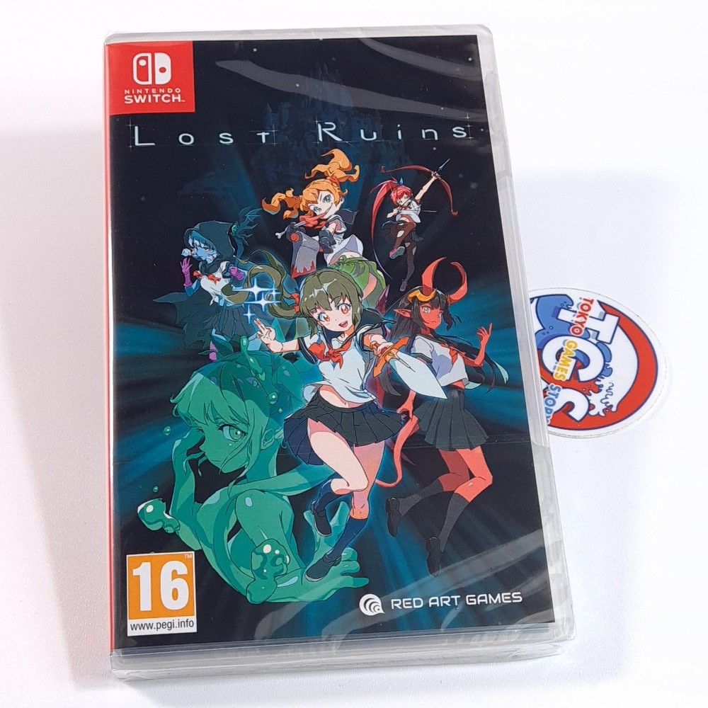 Lost Ruins Nintendo Switch Red Art Games New (Multi-Languages/Metroidvania Anime