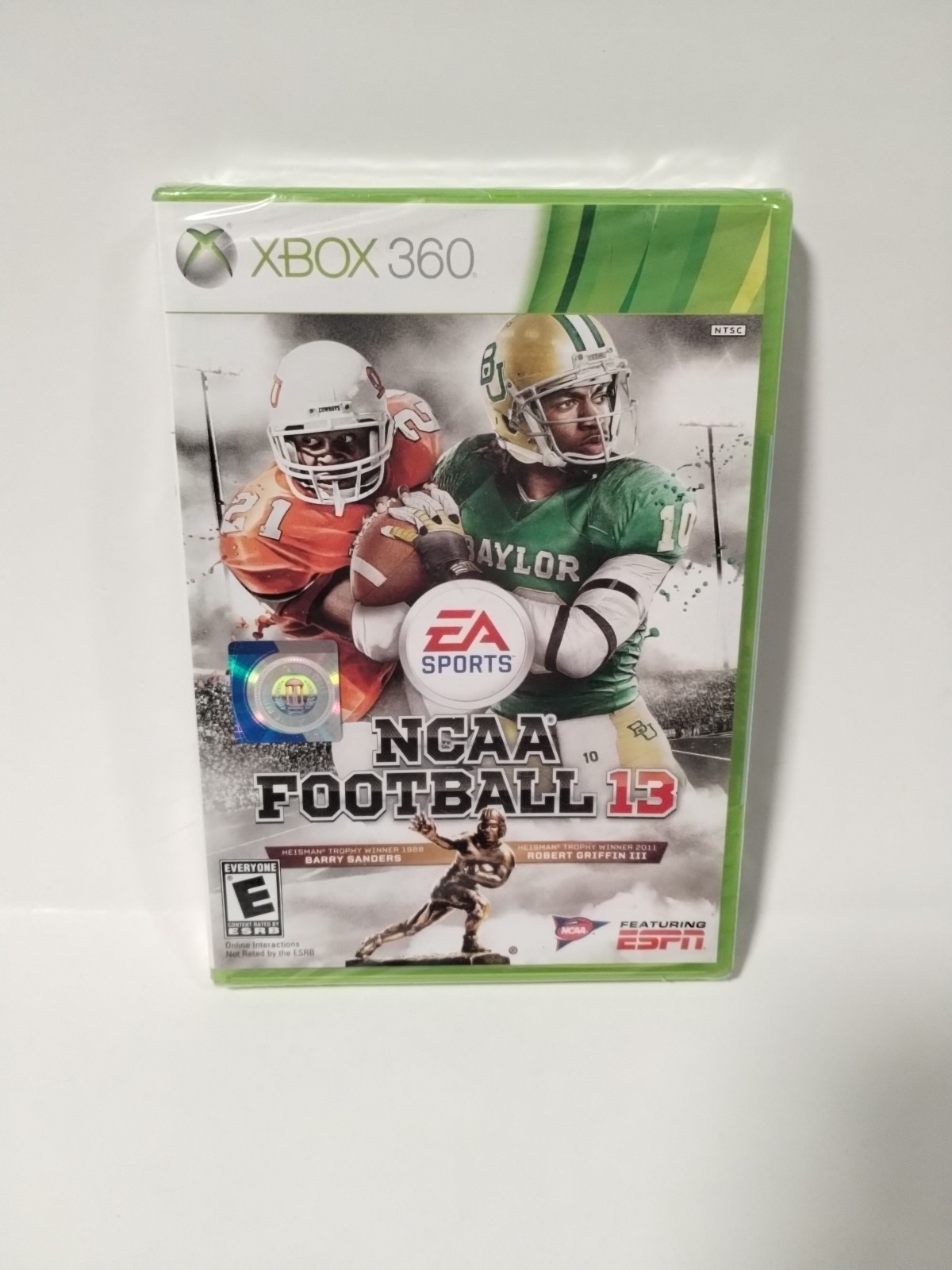 NCAA Football 13 (Microsoft Xbox 360, 2012) Brand New Sealed Damaged case.