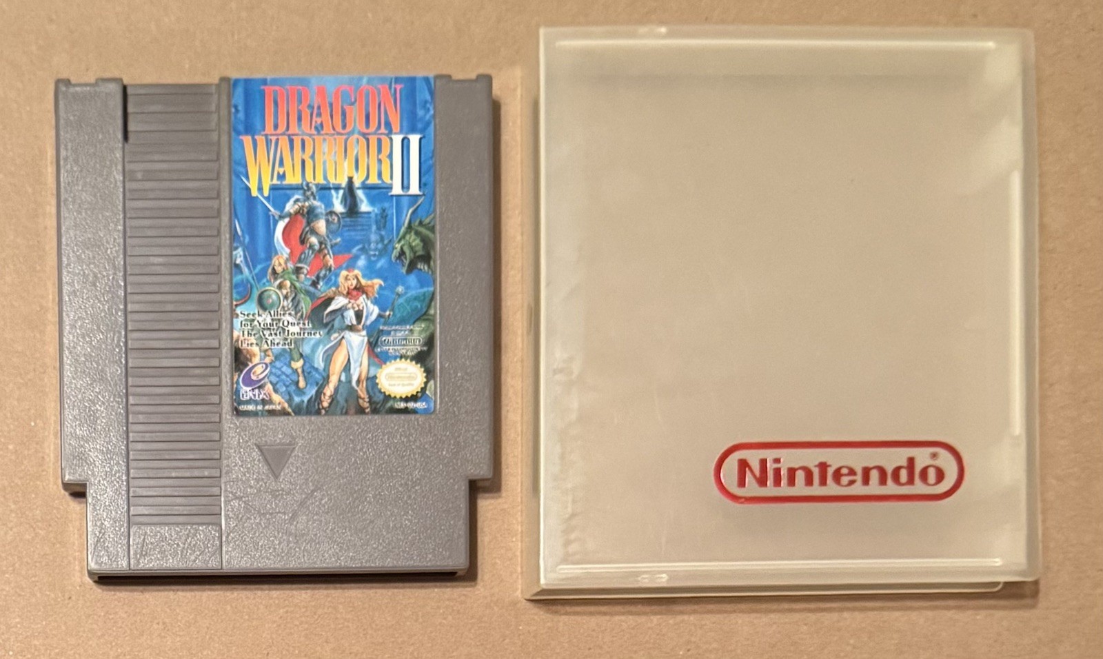 Dragon Warrior 2 NES Teated And Working