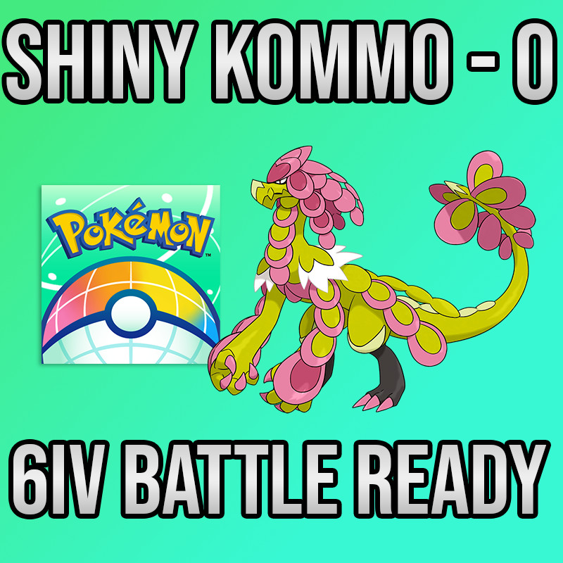 ✨6IV SHINY Kommo-o Battle Ready🚀 POKEMON HOME✨ Pokemon Champions✨
