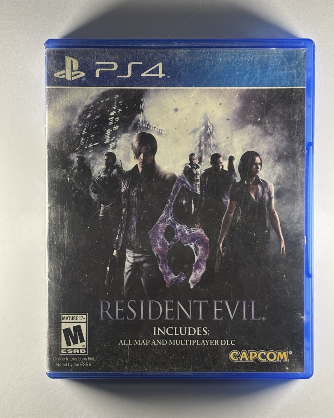 Capcom Resident Evil 6 PS4 DLC Included Multiplayer M Rated (2017)