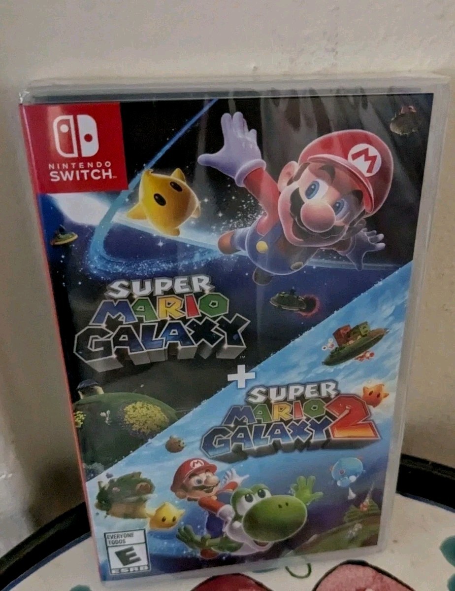 Super Mario Galaxy + Super Mario Galaxy 2 – Nintendo Switch New And Sealed