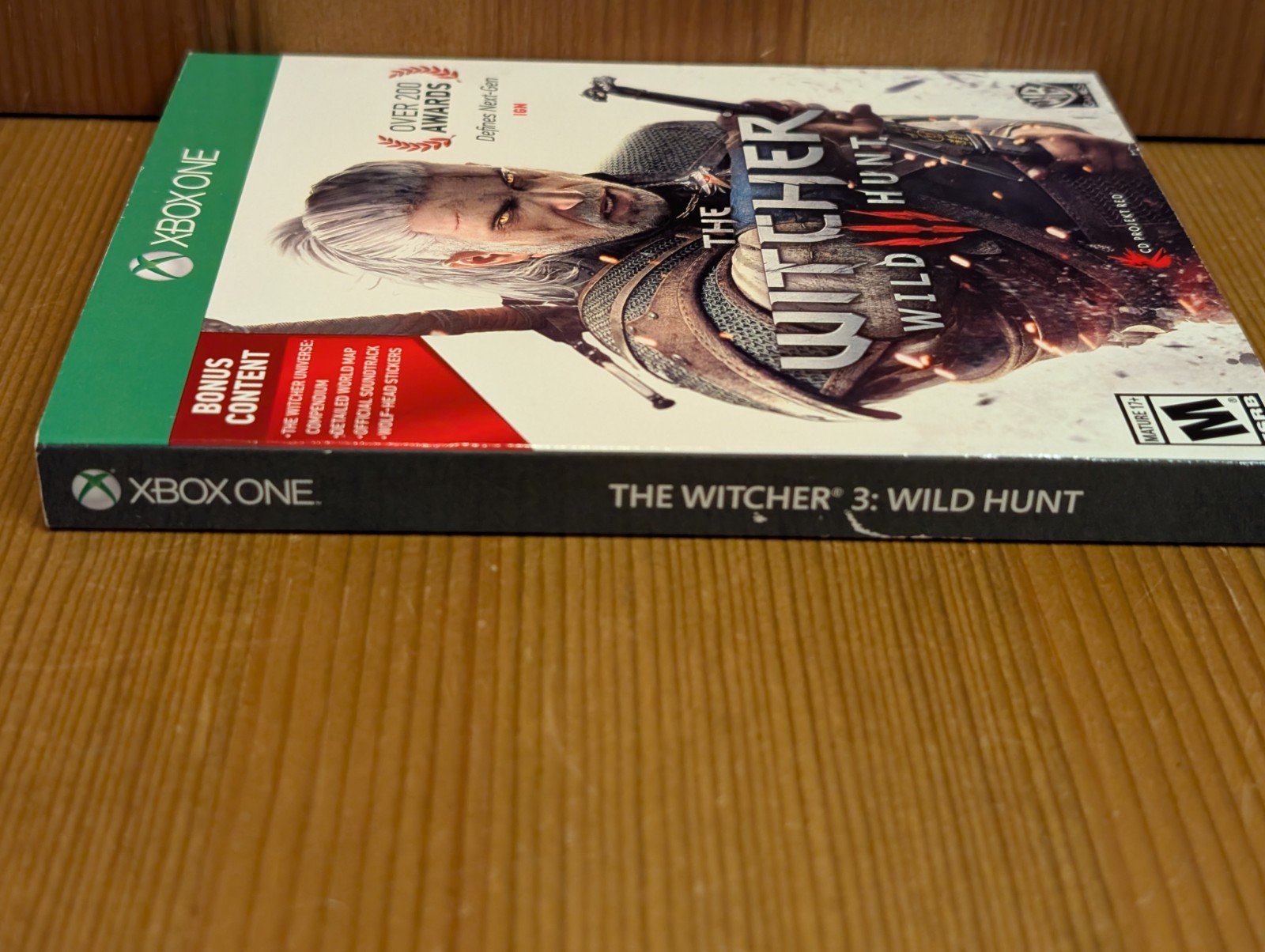 The Witcher 3 Wild Hunt Microsoft Xbox One w/Bonus Content Soundtrack & Map LNUC