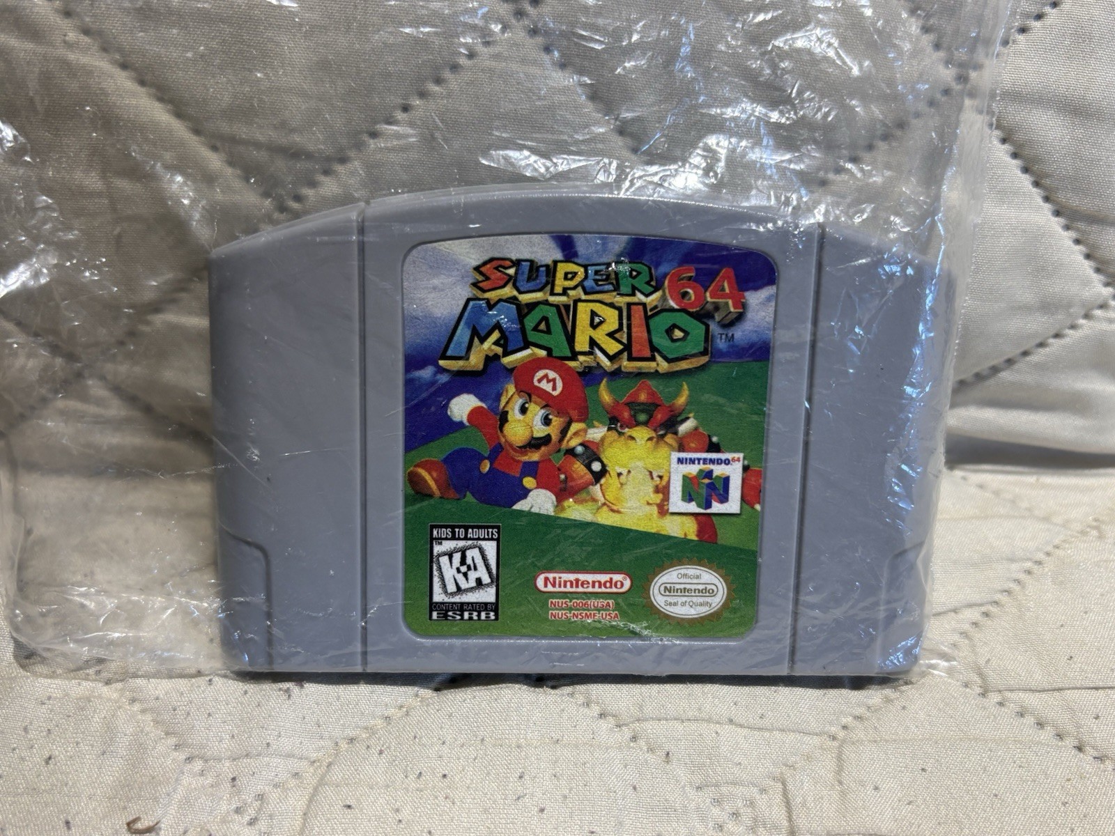 Super Mario N64 For Nintendo 64 US Version FREE SHIPPING