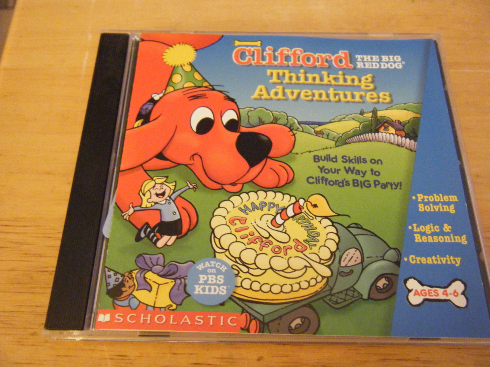 Clifford: The Big Red Dog — Thinking Adventures (Windows & Mac, 2000)