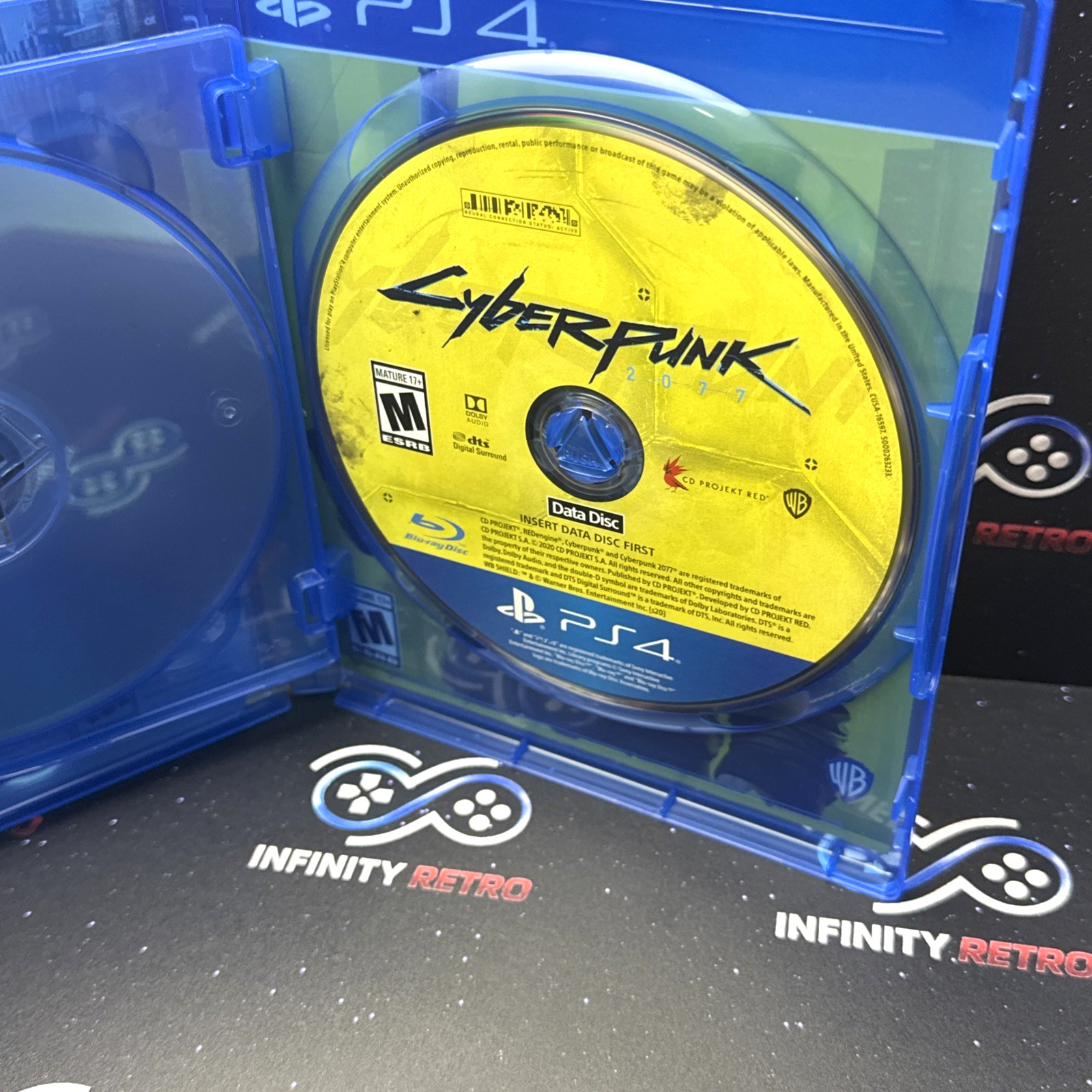 Cyberpunk 2077 Sony PlayStation 4 CIB Complete With Extras Refurbished & Tested