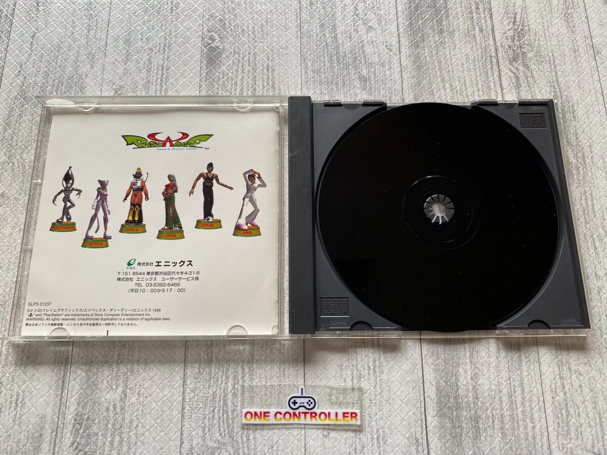 SONY PS 1 2 Bust A Move & PaRappa the Rapper dance summit Dog of Bay Aqua Kids