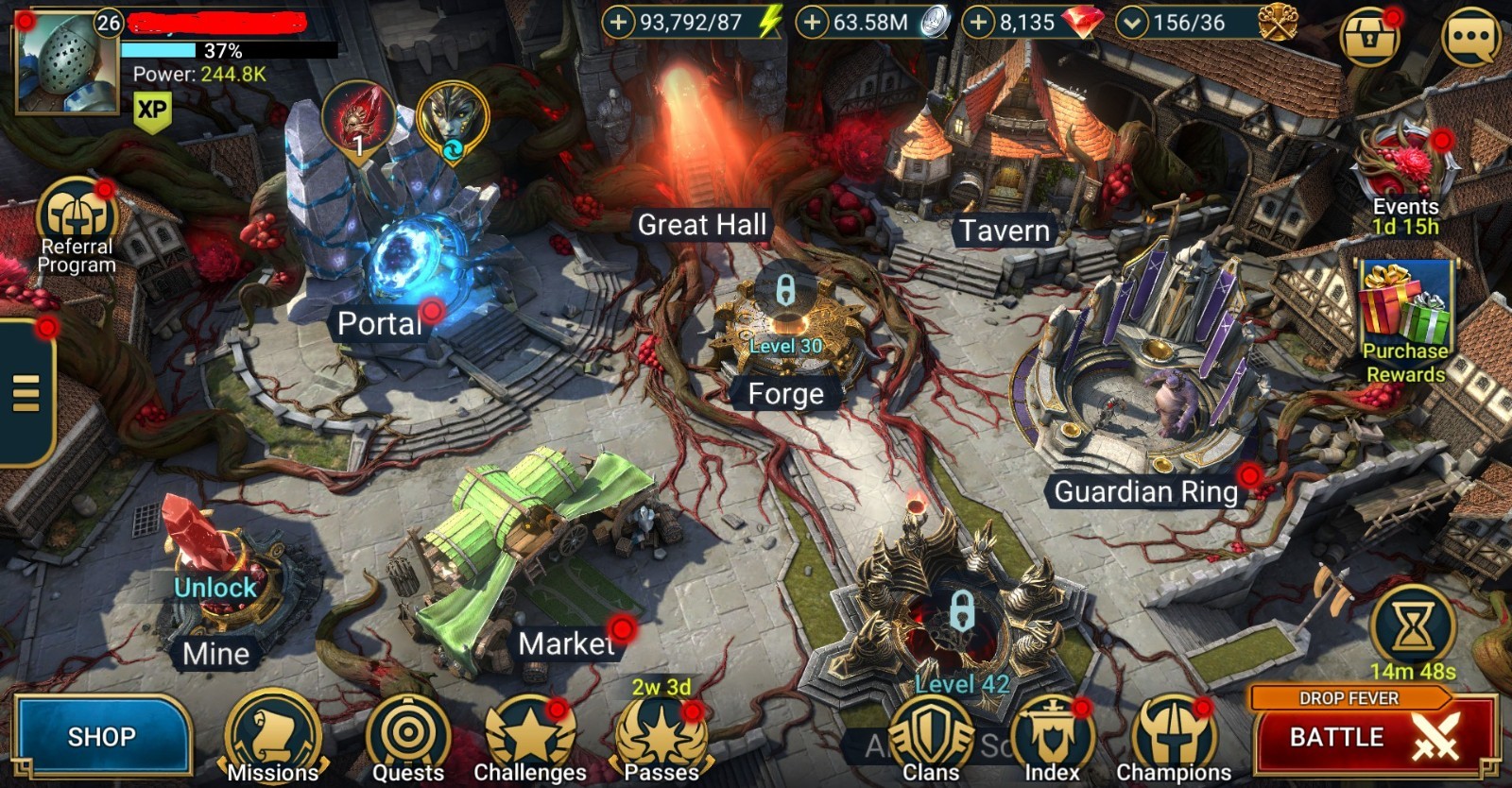 Raid Shadow Legends | Starter acc with Cecilia : 92k energy / 25 Legendary hero