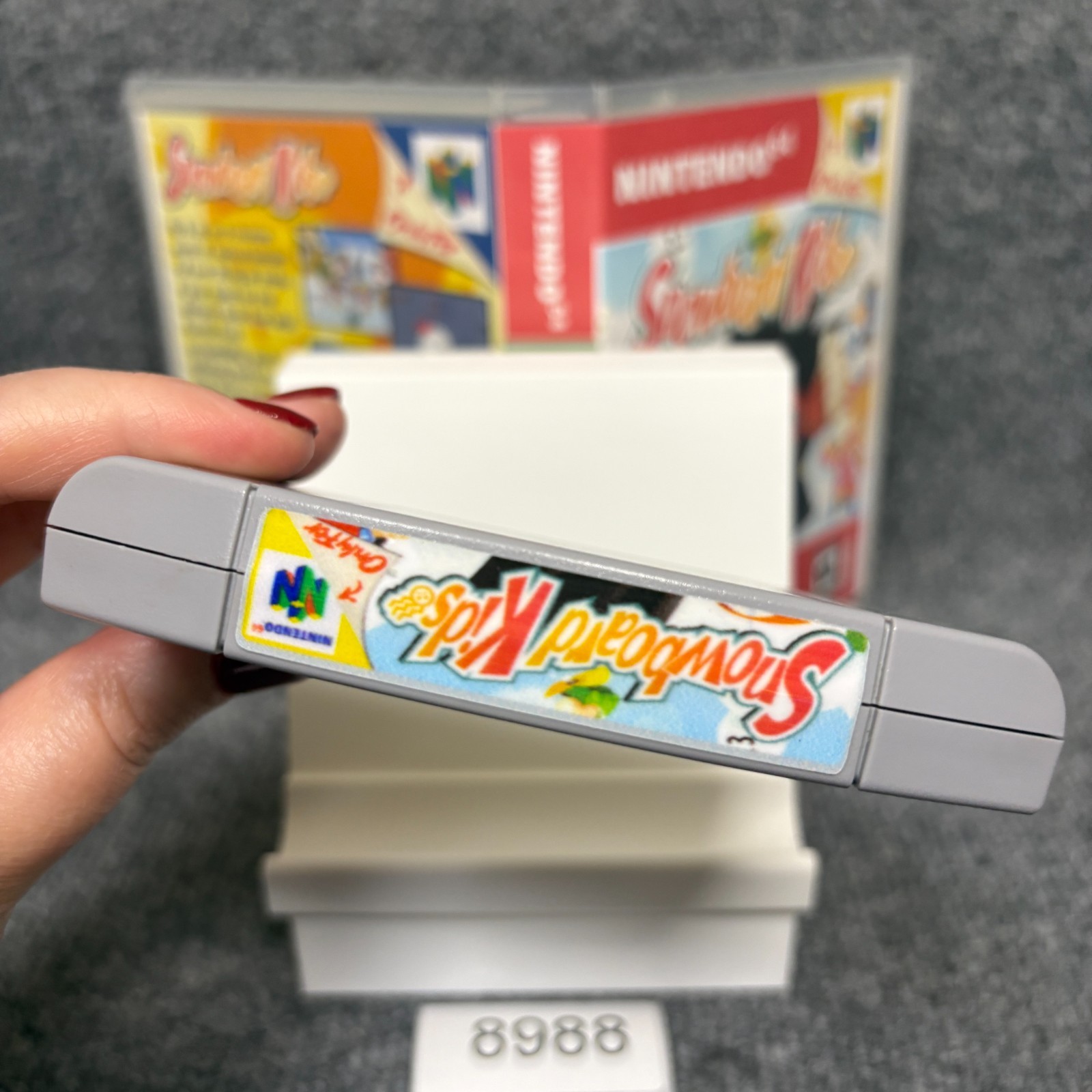 Snowboard Kids Nintendo 64 Cartridge & Case Tested Works
